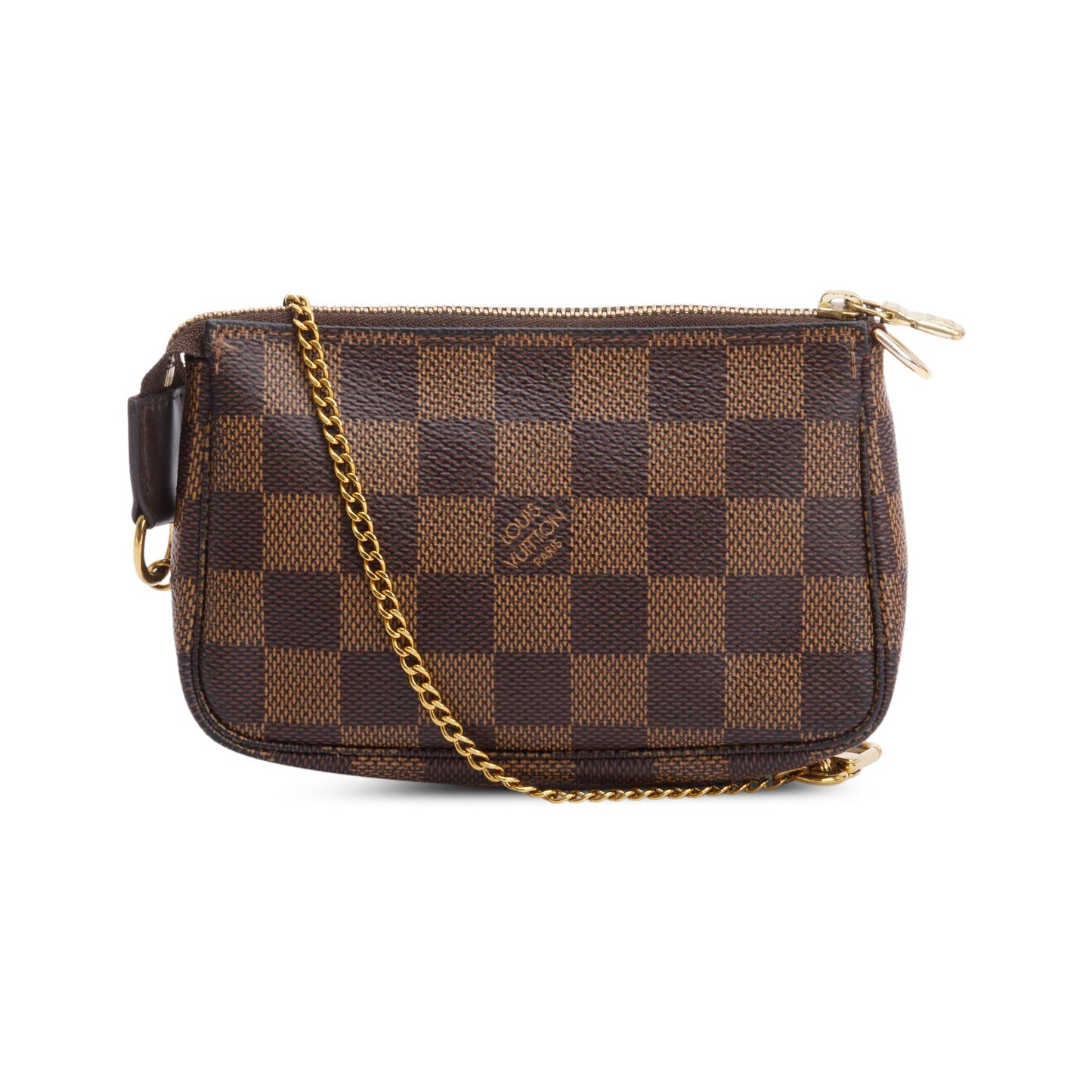 Louis Vuitton 2020 Damier Ebene Mini Pochette Accessoires
