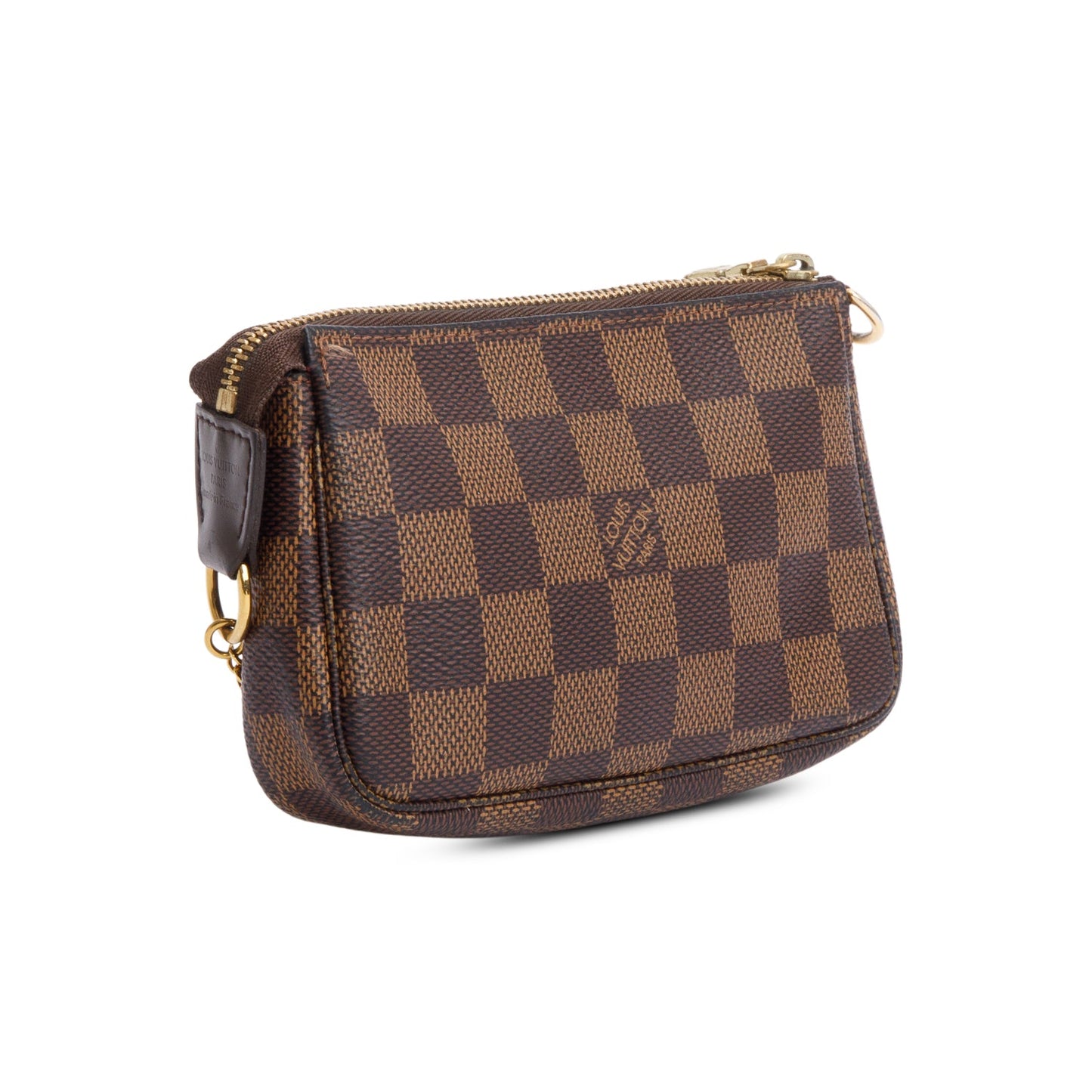 Louis Vuitton 2020 Damier Ebene Mini Pochette Accessoires