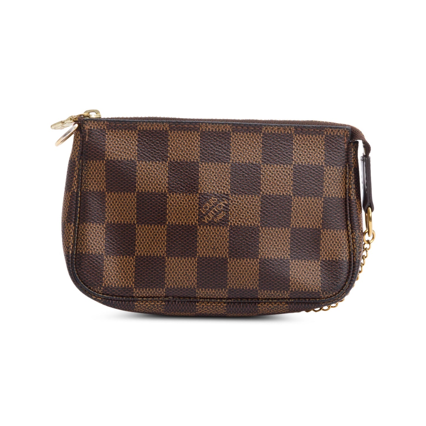Louis Vuitton 2020 Damier Ebene Mini Pochette Accessoires