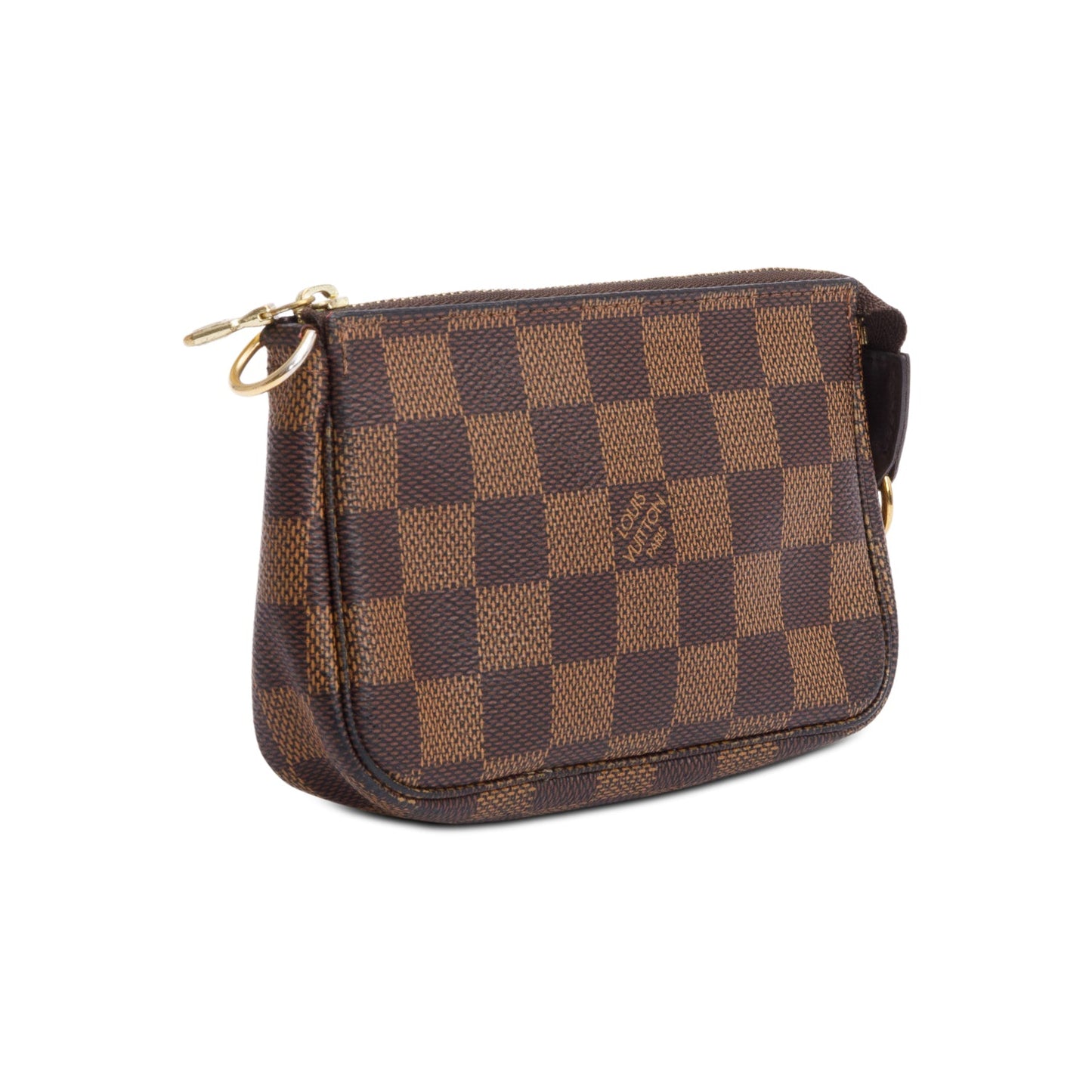 Louis Vuitton 2020 Damier Ebene Mini Pochette Accessoires