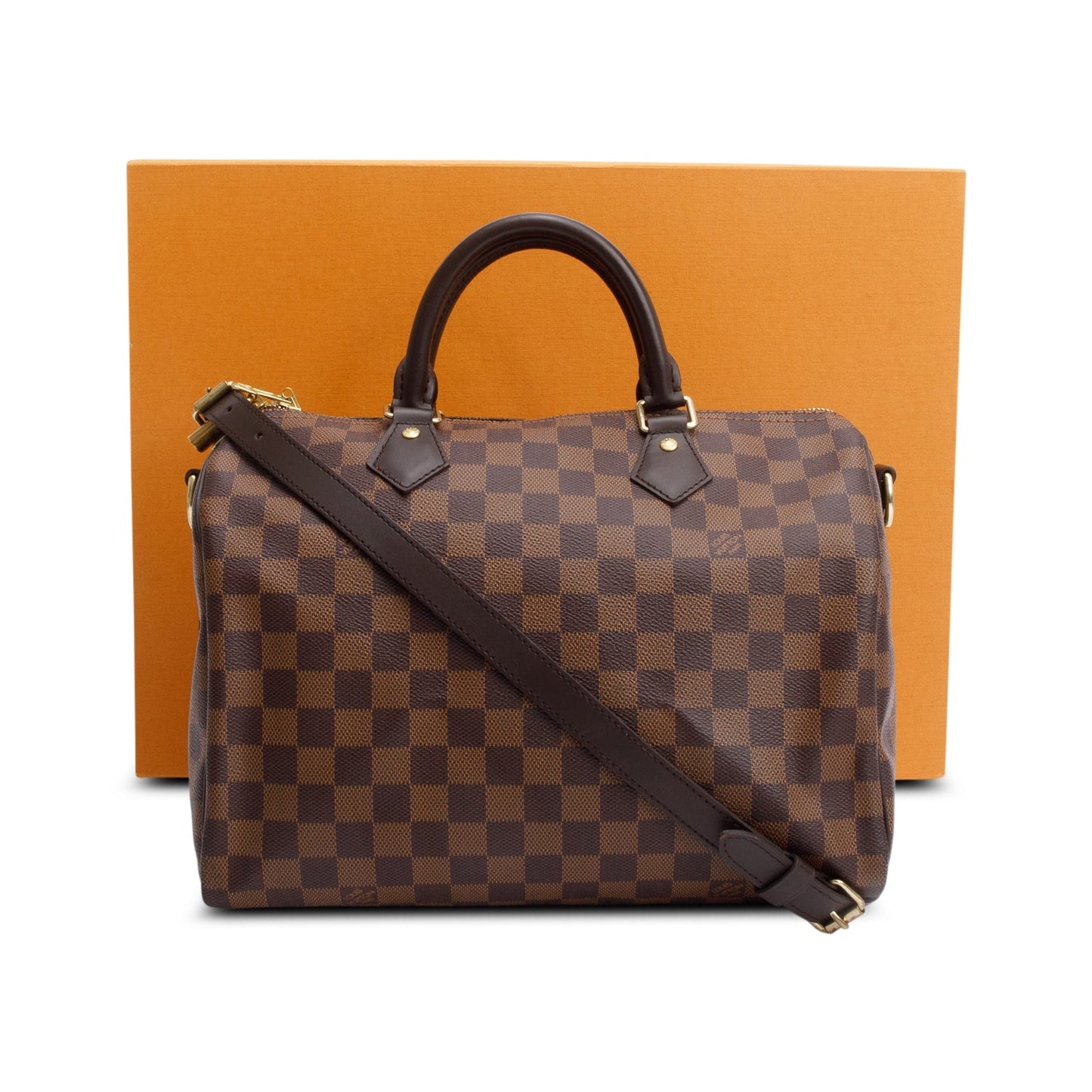 Louis Vuitton Damier Ebene Speedy Bandouliere 30