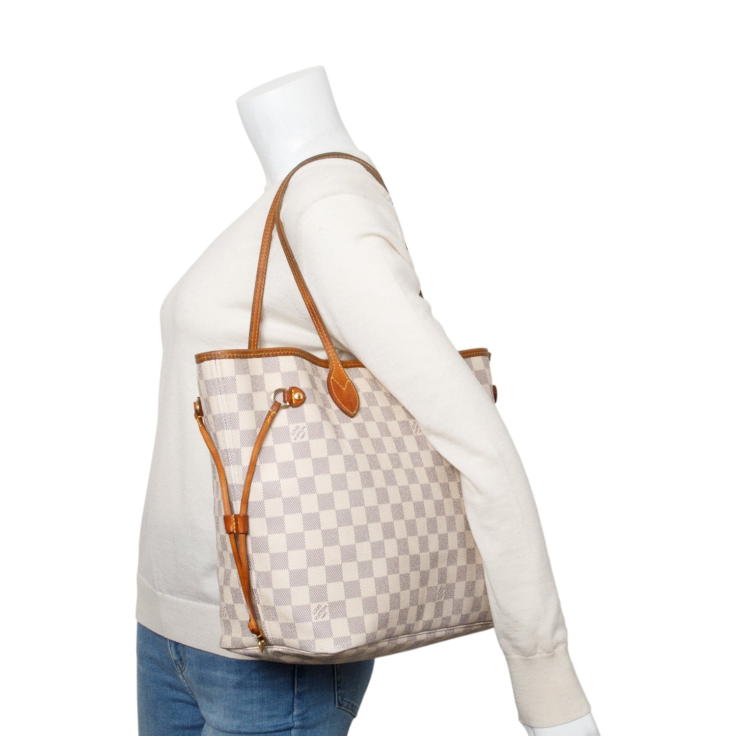 Louis Vuitton Damier Azur Neverfull MM