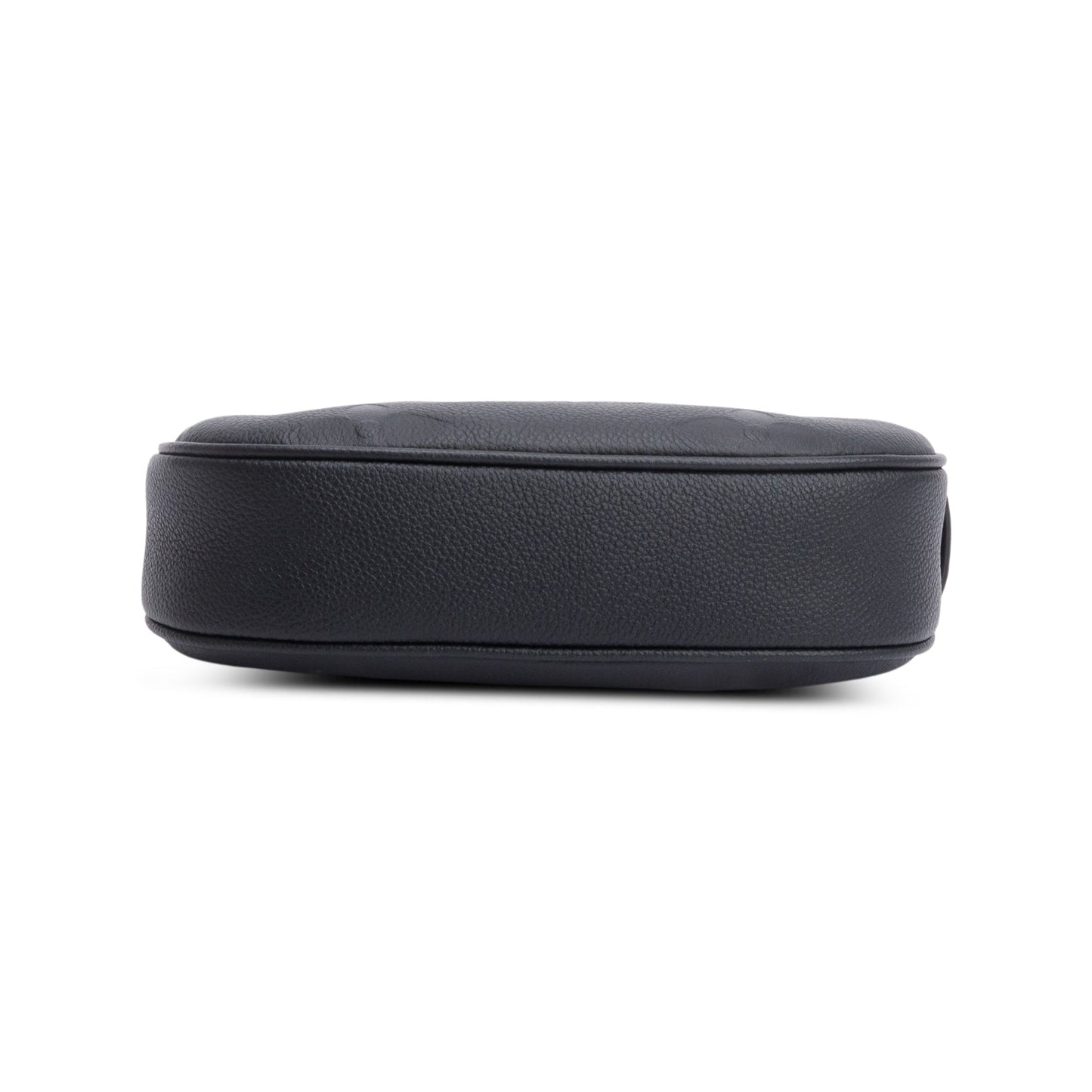 Louis Vuitton Black Monogram Giant Empreinte Leather Mini Moon