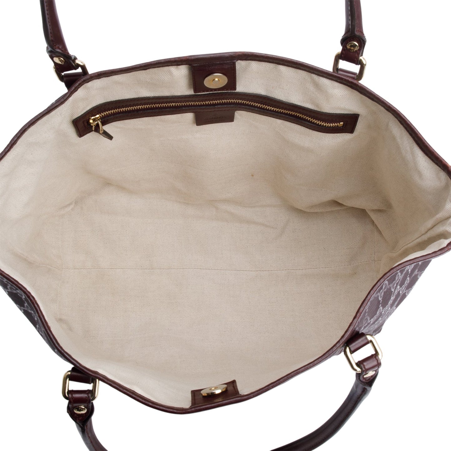 Gucci Burgundy GG Imprime Medium Joy Tote