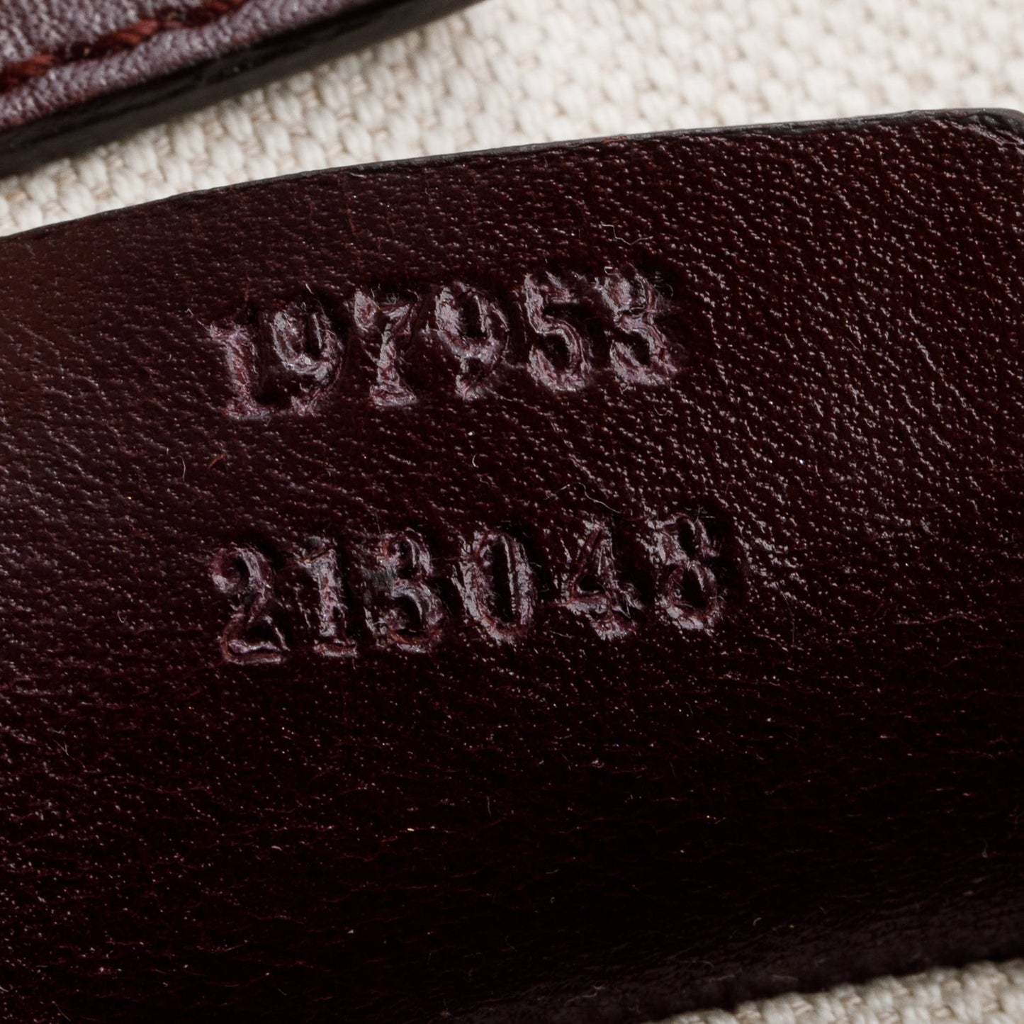 Gucci Burgundy GG Imprime Medium Joy Tote
