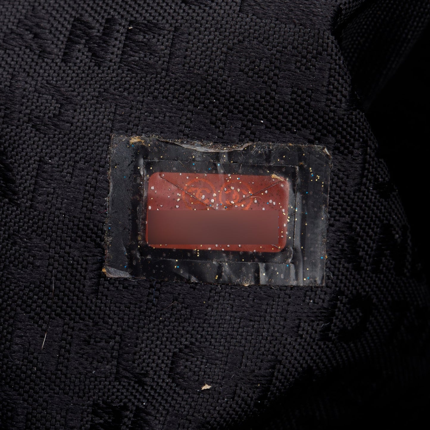 Chanel Black Quilted Jersey  Chocolate Bar CC Tote Bag
