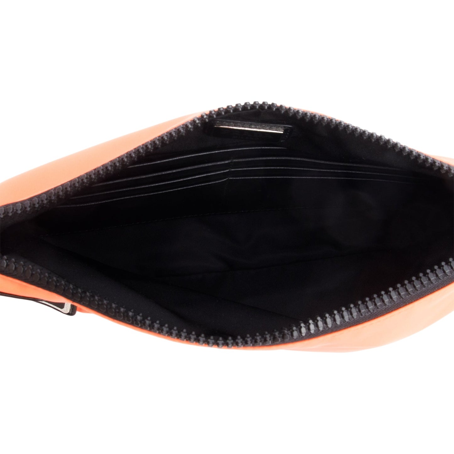 Prada Sport Orange Tessuto Nylon Wristlet Clutch