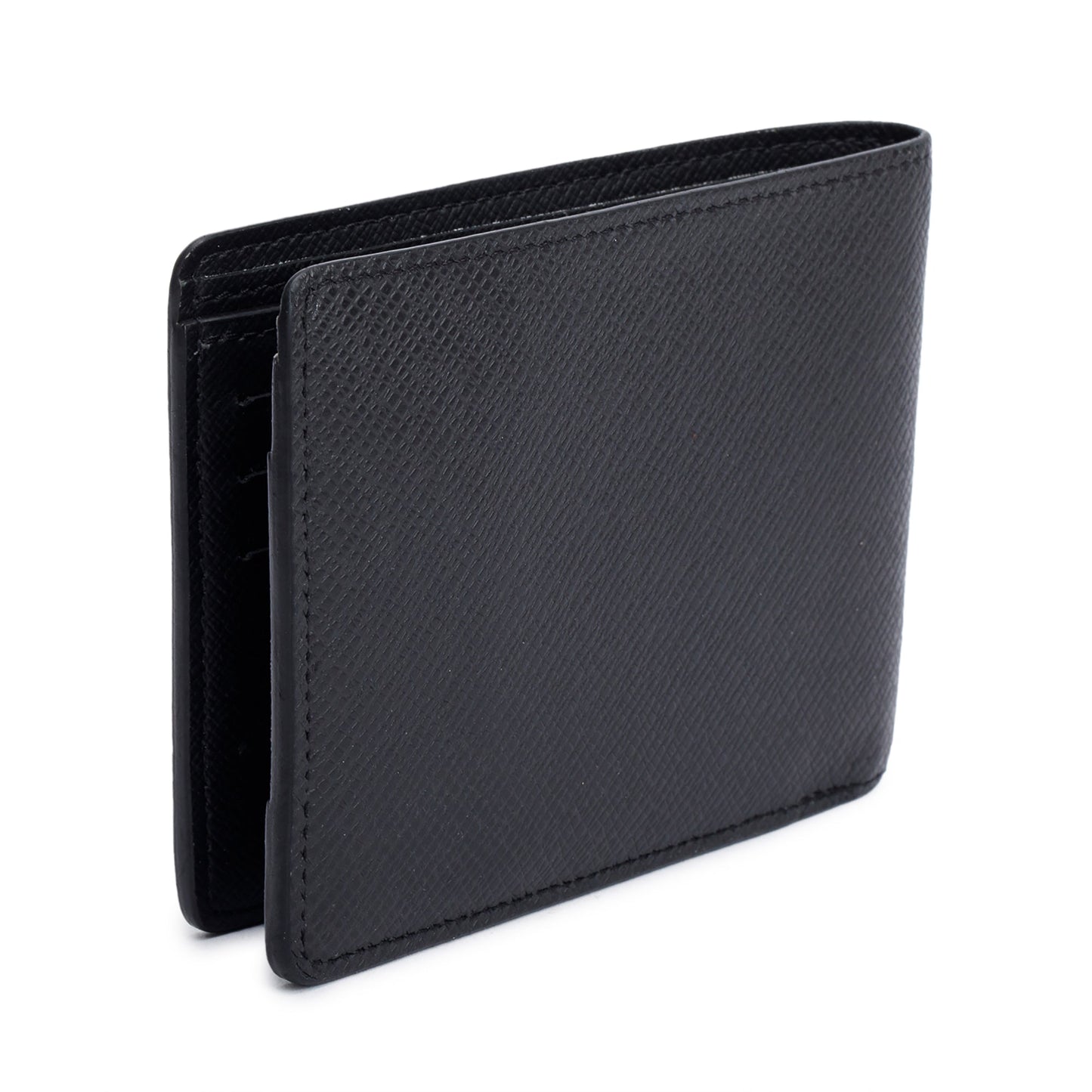 Louis Vuitton Black Taiga Leather Multiple Wallet