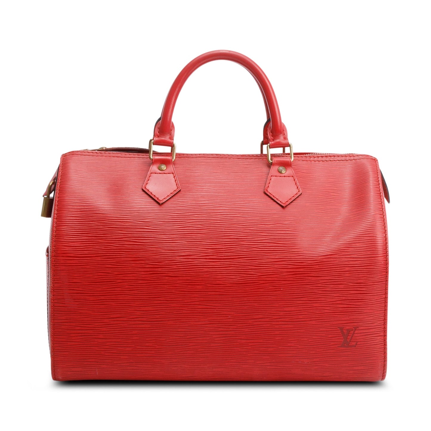 Louis Vuitton Red Epi Leather Speedy 30