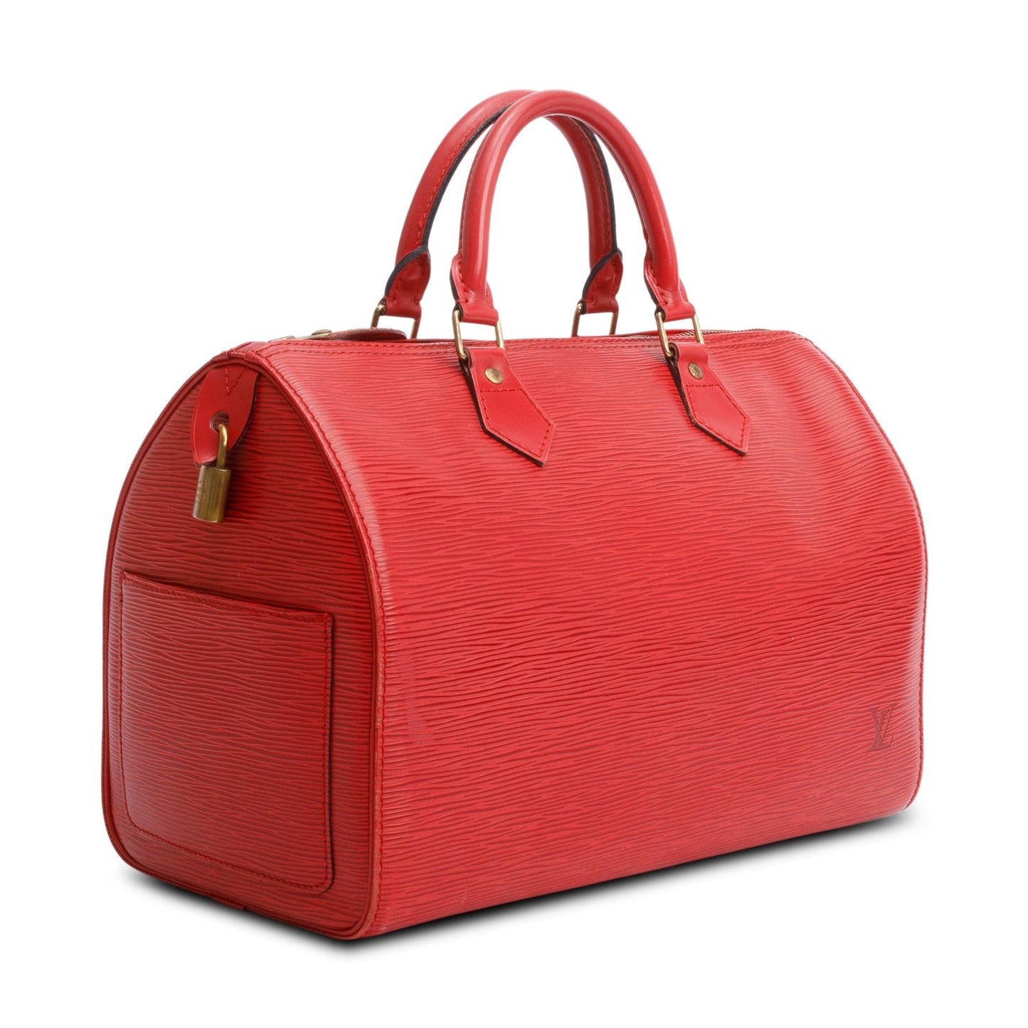 Louis Vuitton Red Epi Leather Speedy 30