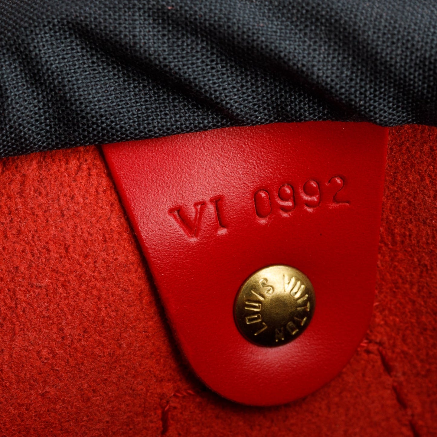 Louis Vuitton Red Epi Leather Speedy 30