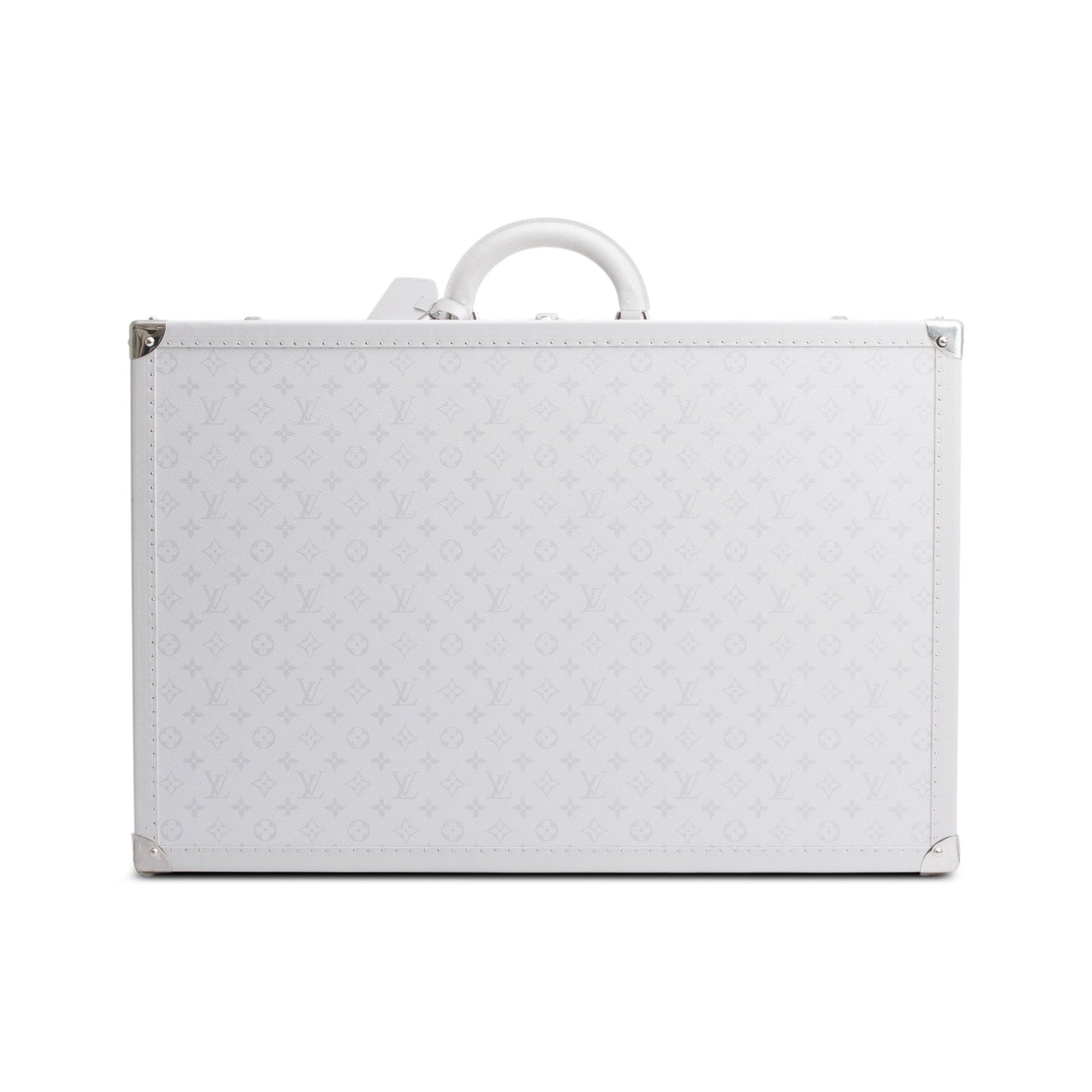 Louis Vuitton White Taigarama Bisten 70