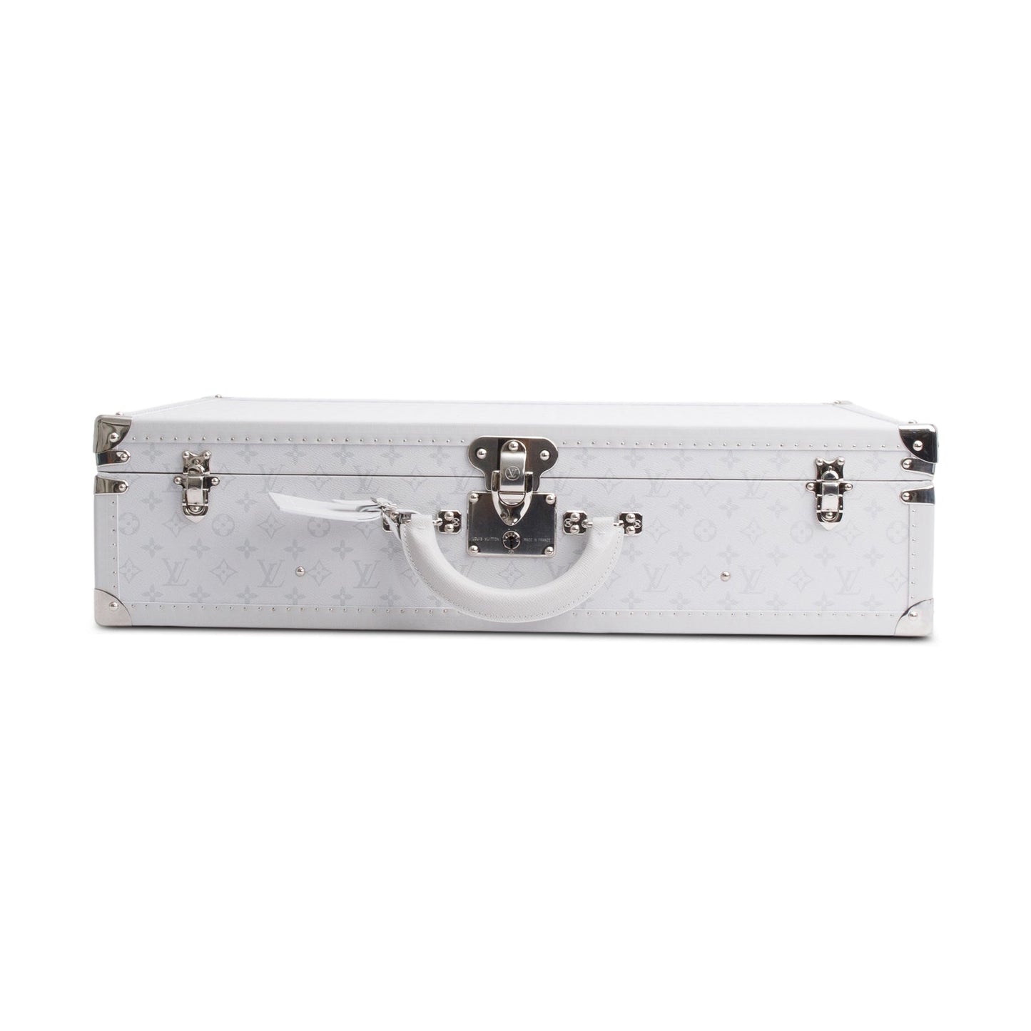 Louis Vuitton White Taigarama Bisten 70