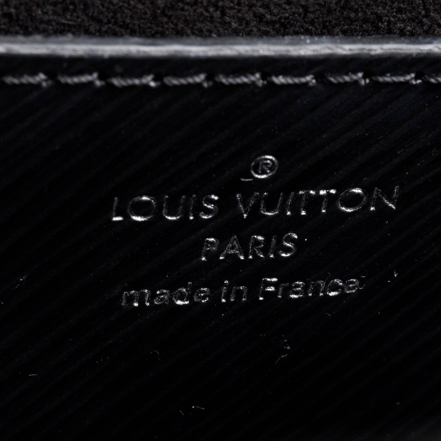 Louis Vuitton Black Epi Leather Twist MM Bag