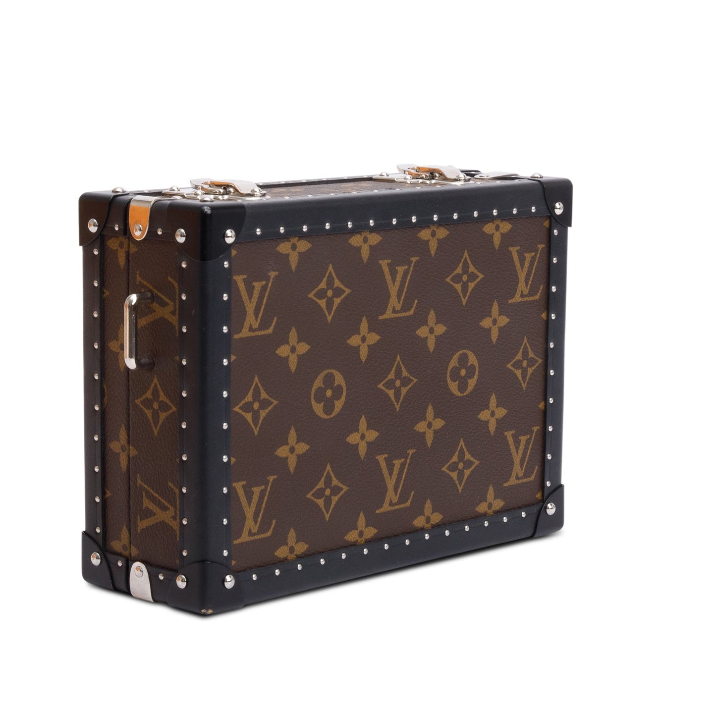 Louis Vuitton Monogram Macassar Clutch Box