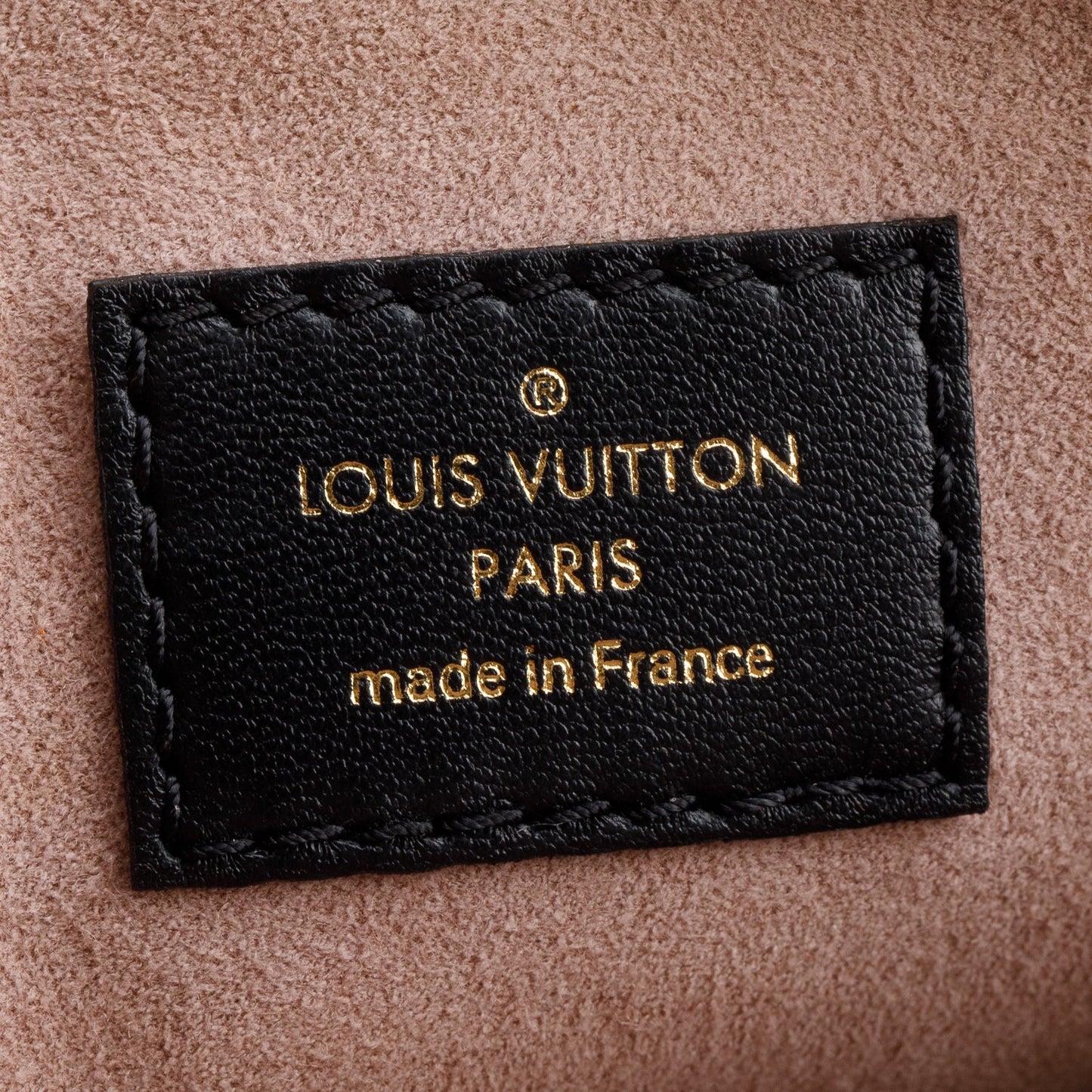 Louis Vuitton Black Monogram Embossed Lambskin Leather Coussin MM