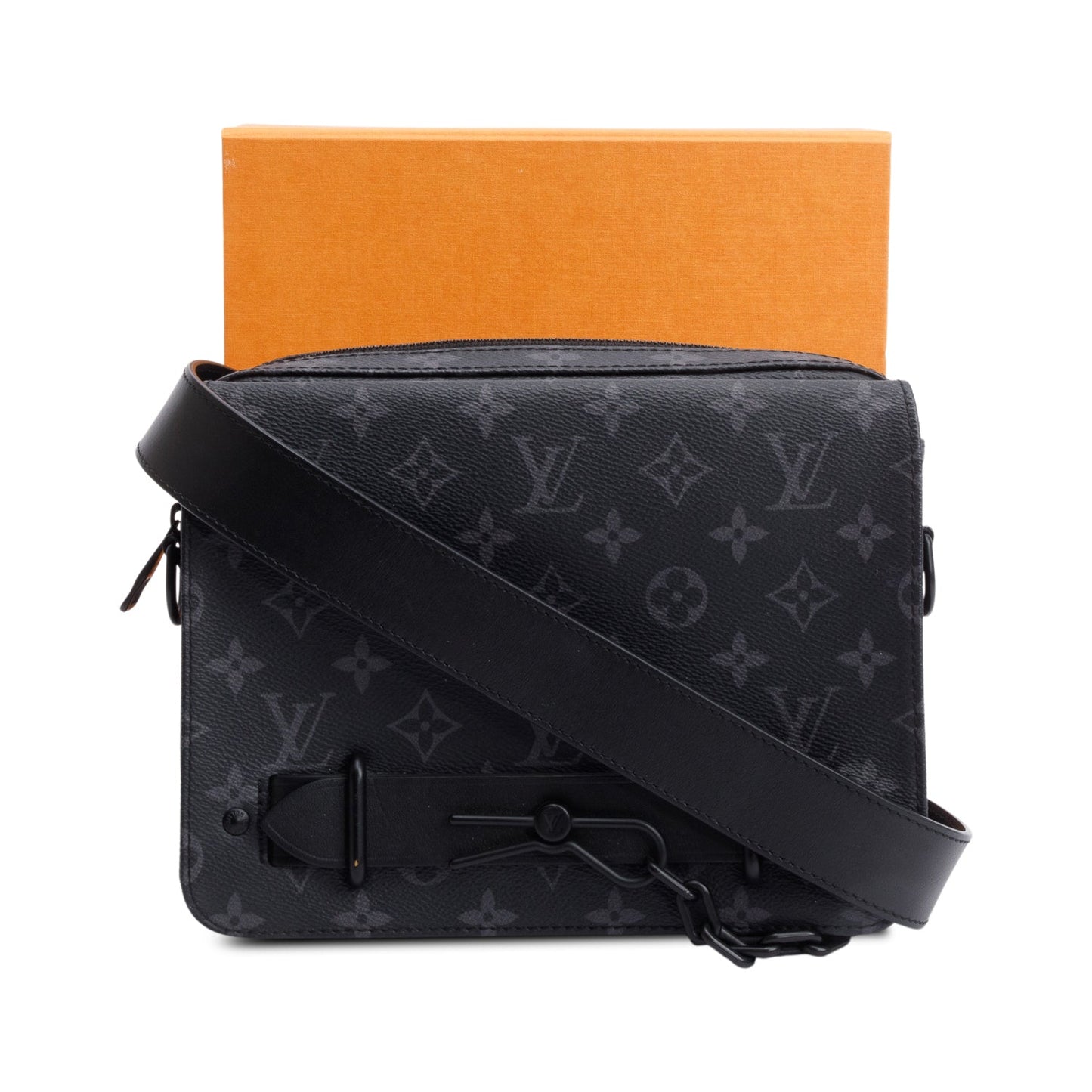 Louis Vuitton Monogram Eclipse Steamer Messenger Bag