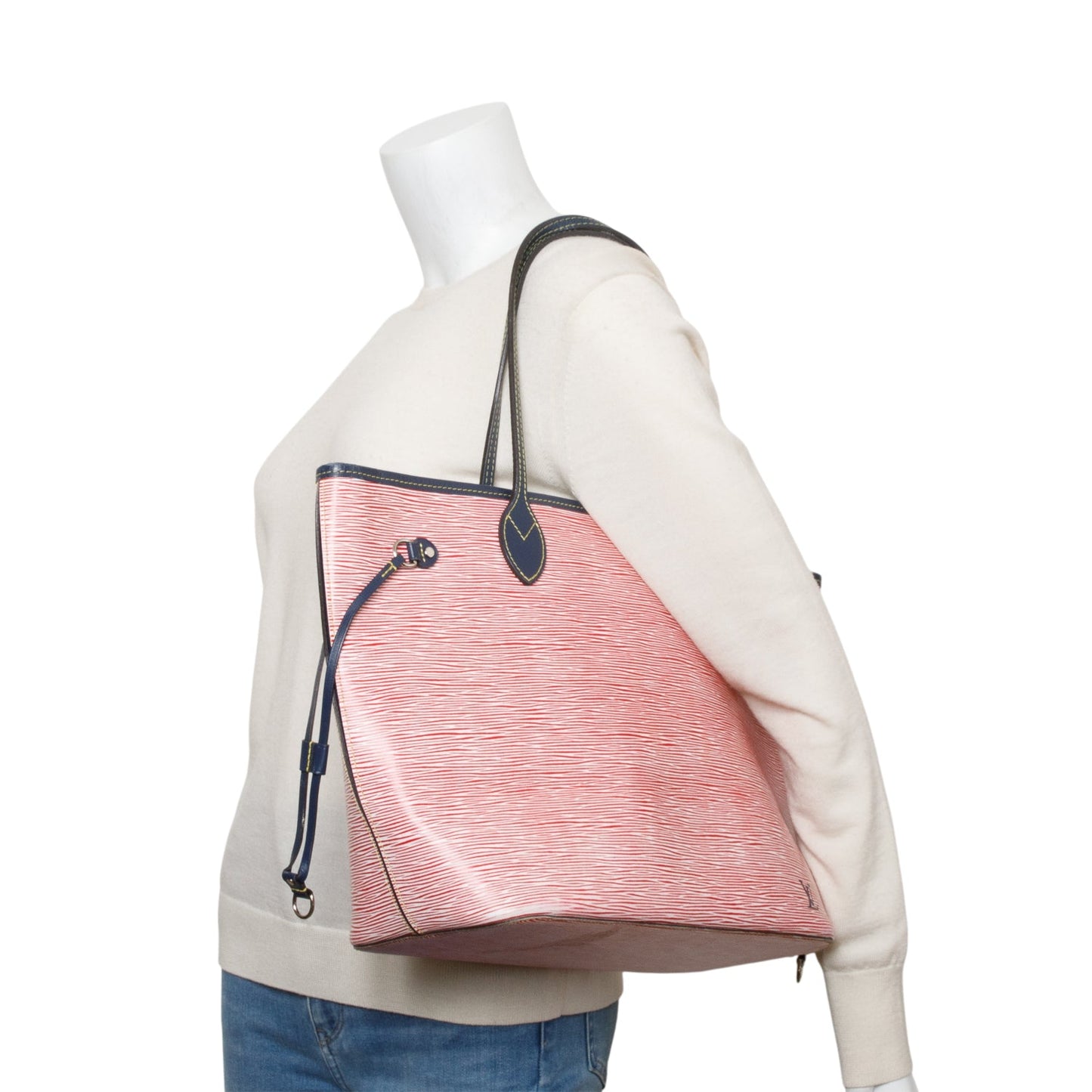 Louis Vuitton Red Epi Leather Neverfull MM
