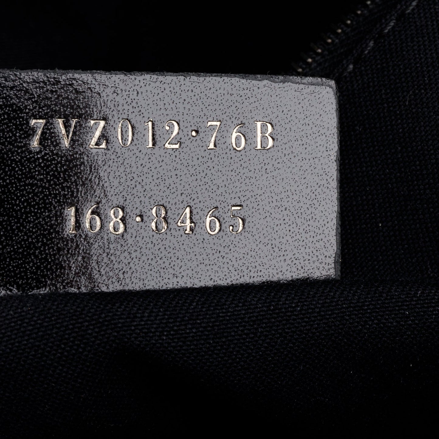 Fendi Yellow Calfskin Leather Embossed Logo Backpack
