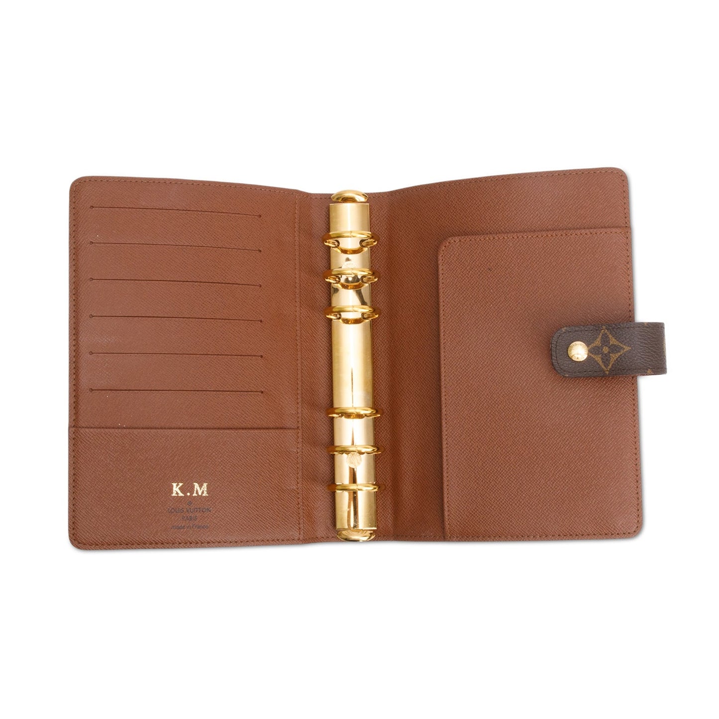 Louis Vuitton Monogram Medium Ring Agenda Cover