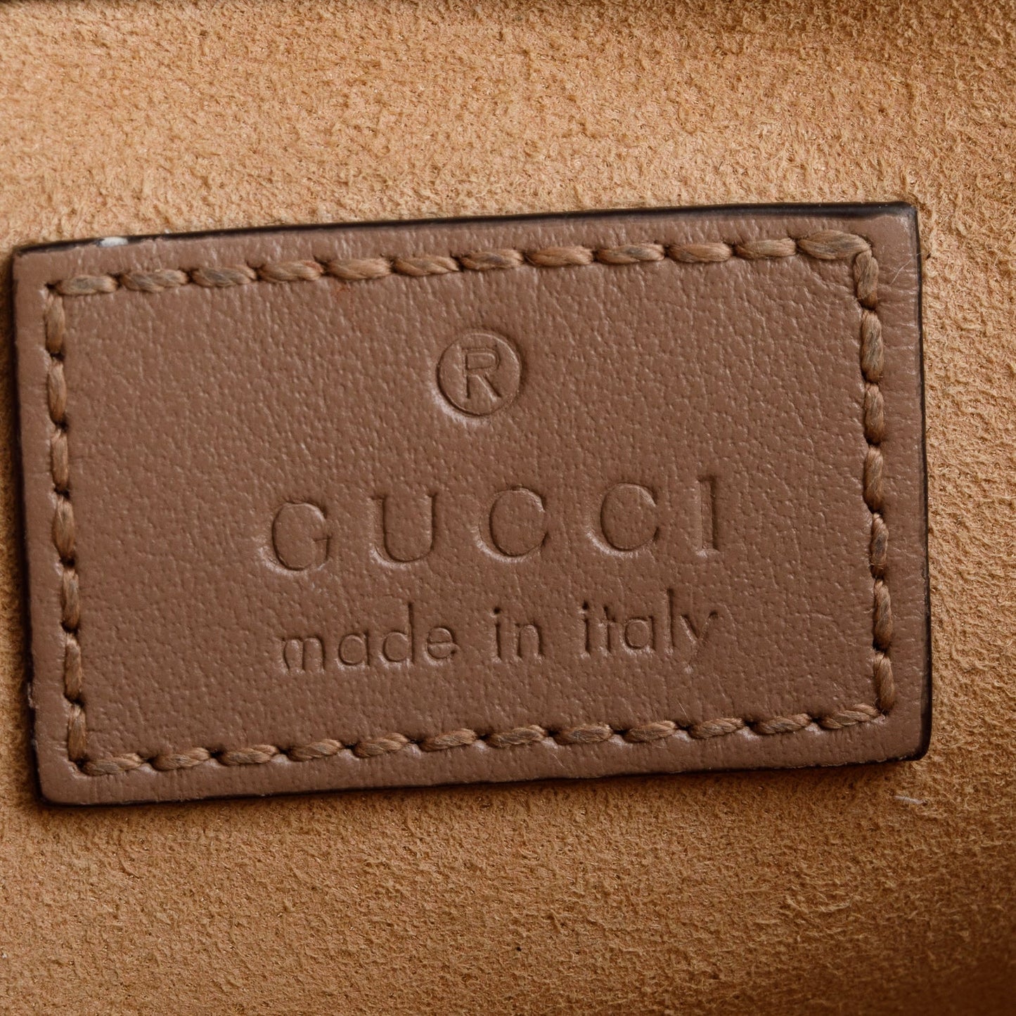 Gucci Beige GG Marmont Matelasse Leather Super Mini Bag