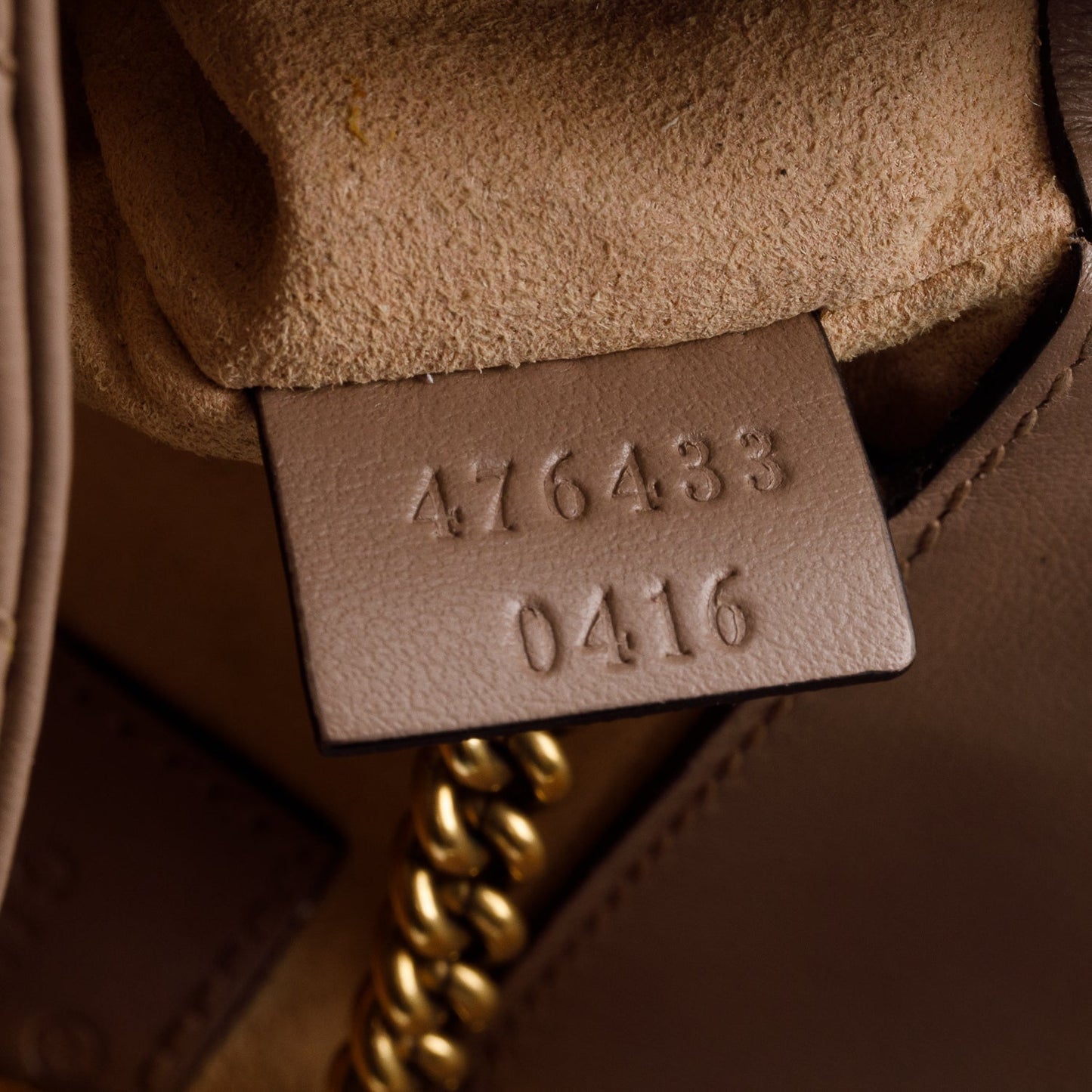 Gucci Beige GG Marmont Matelasse Leather Super Mini Bag