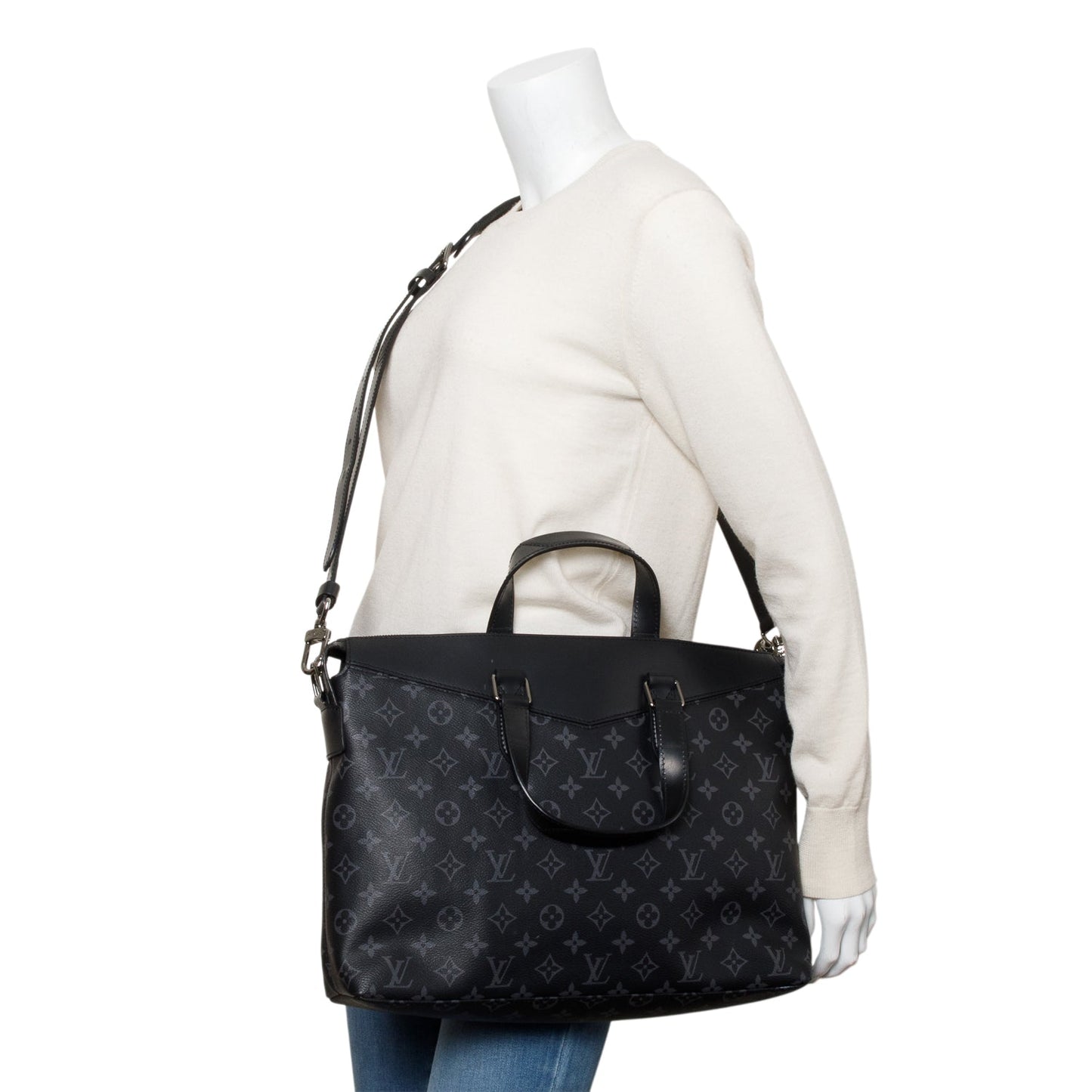 Louis Vuitton Monogram Eclipse Briefcase Explorer
