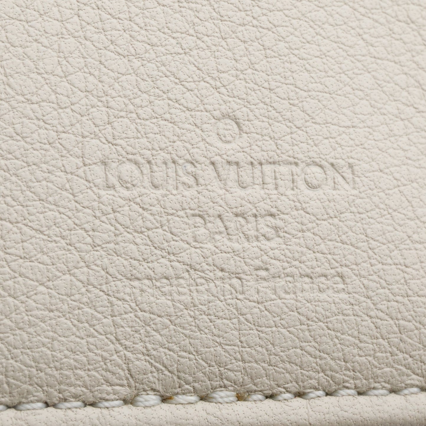 Louis Vuitton Ivory Monogram Mahina Leather Amelia Wallet