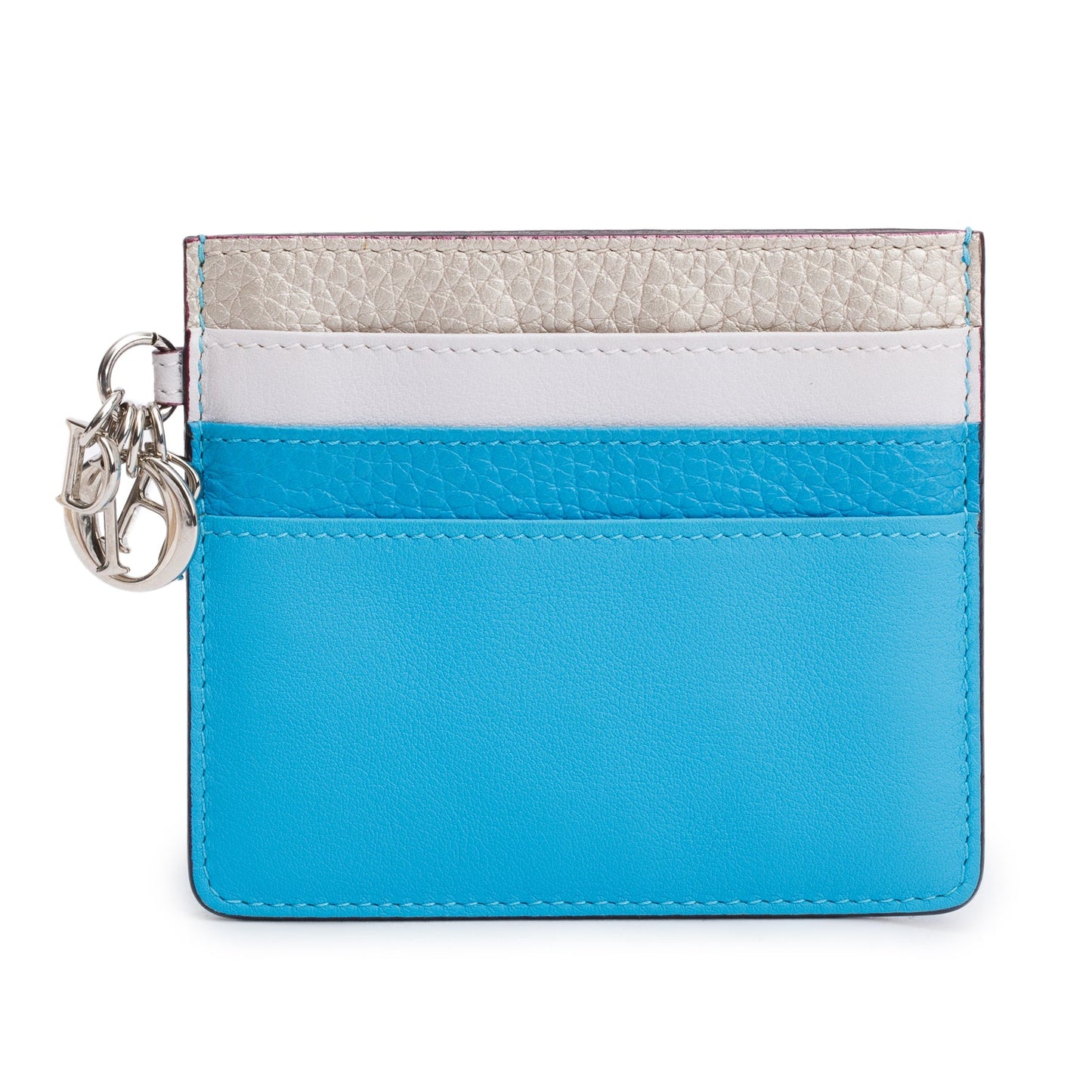 Christian Dior Lady Dior Multicolour Leather Card Holder