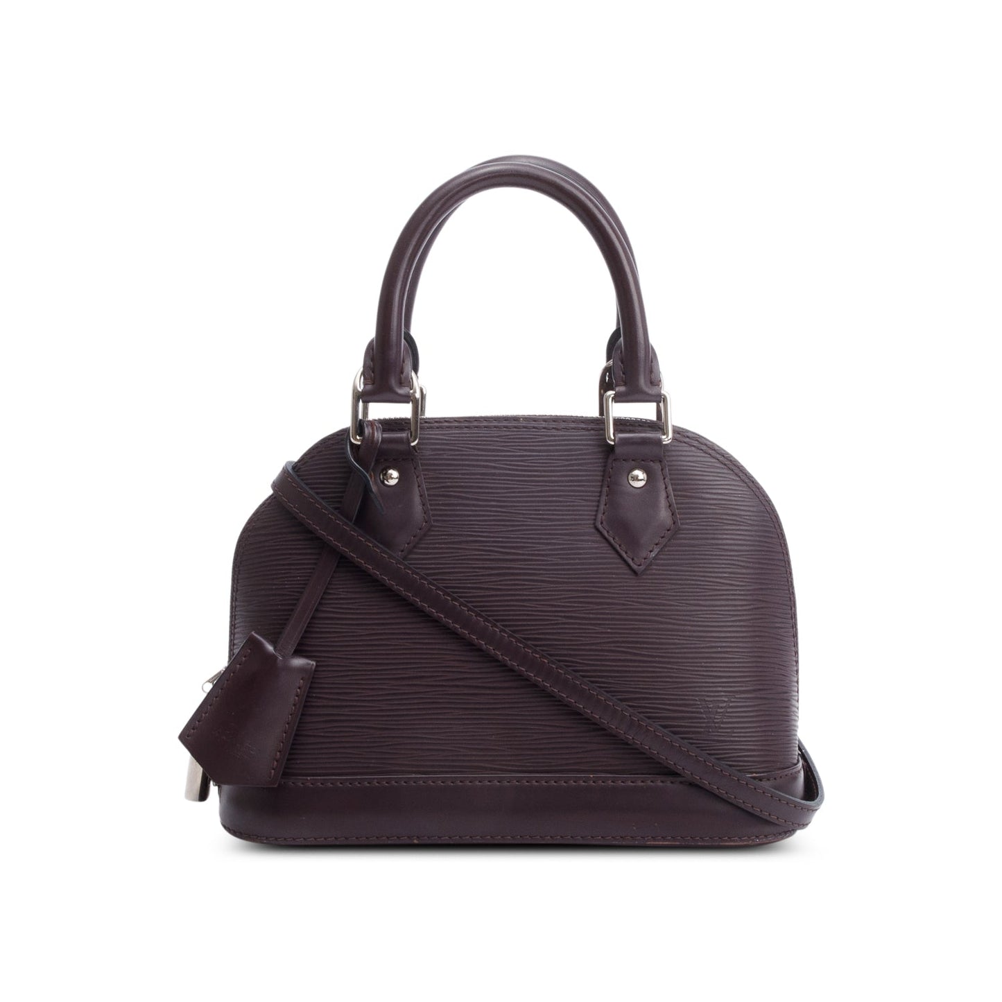 Louis Vuitton Brown Epi Leather Alma BB