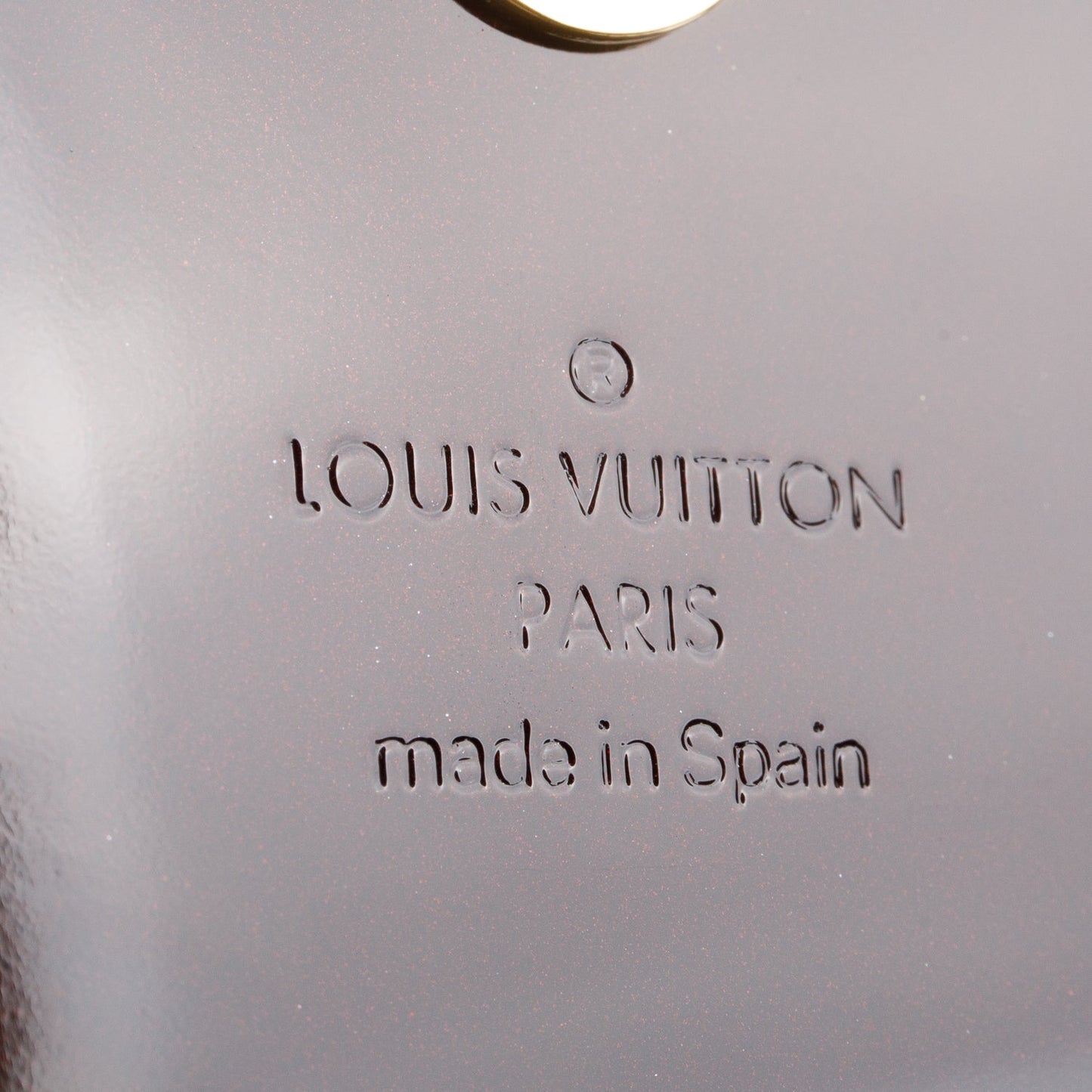Louis Vuitton Amarante Vernis Leather Sobe Clutch