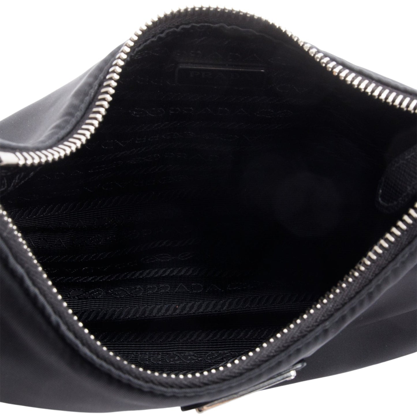 Prada Black Re-Edition 2005 Re-Nylon Shoulder Bag