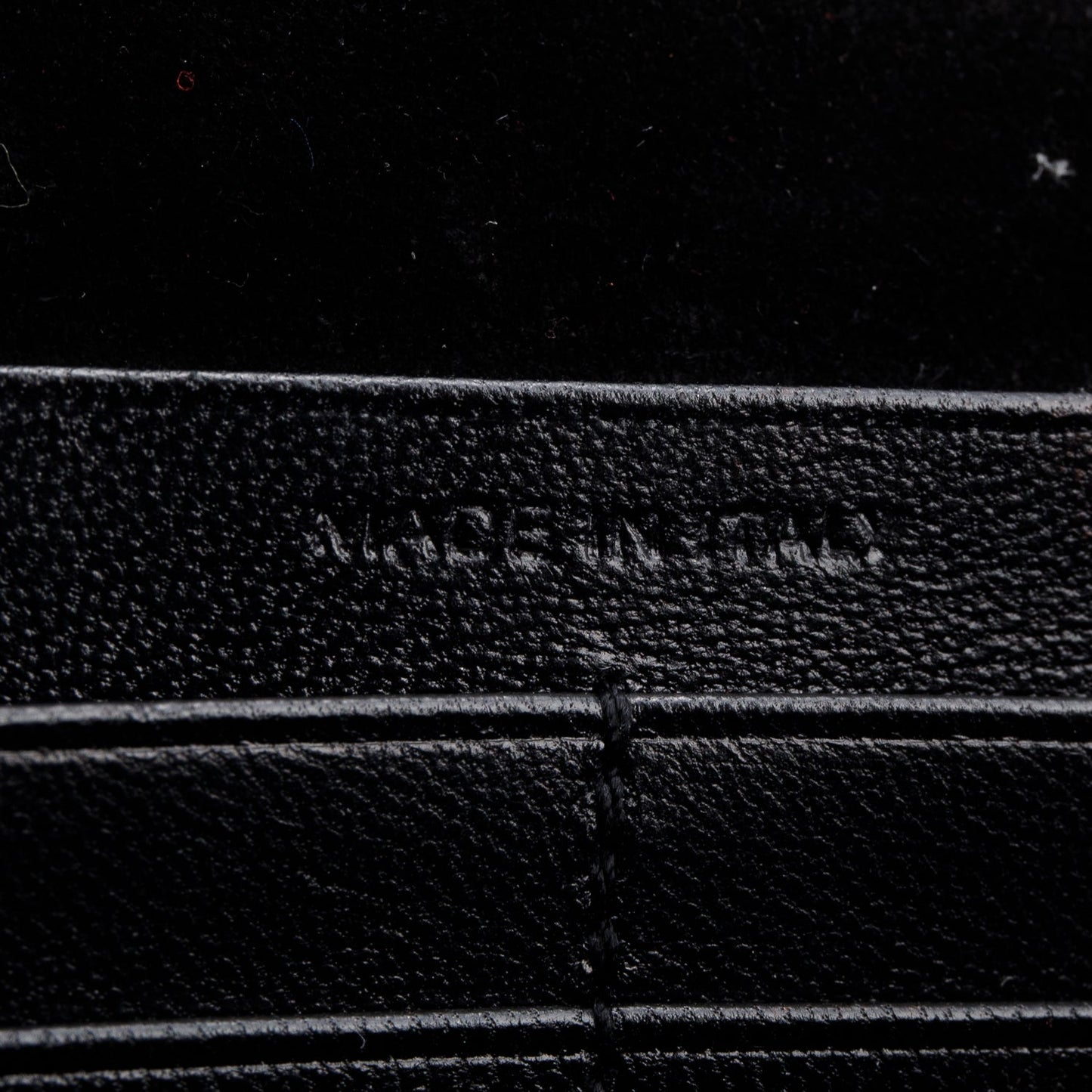 Saint Laurent Grey Aged Calfskin Leather Cassandre Wallet on Chain