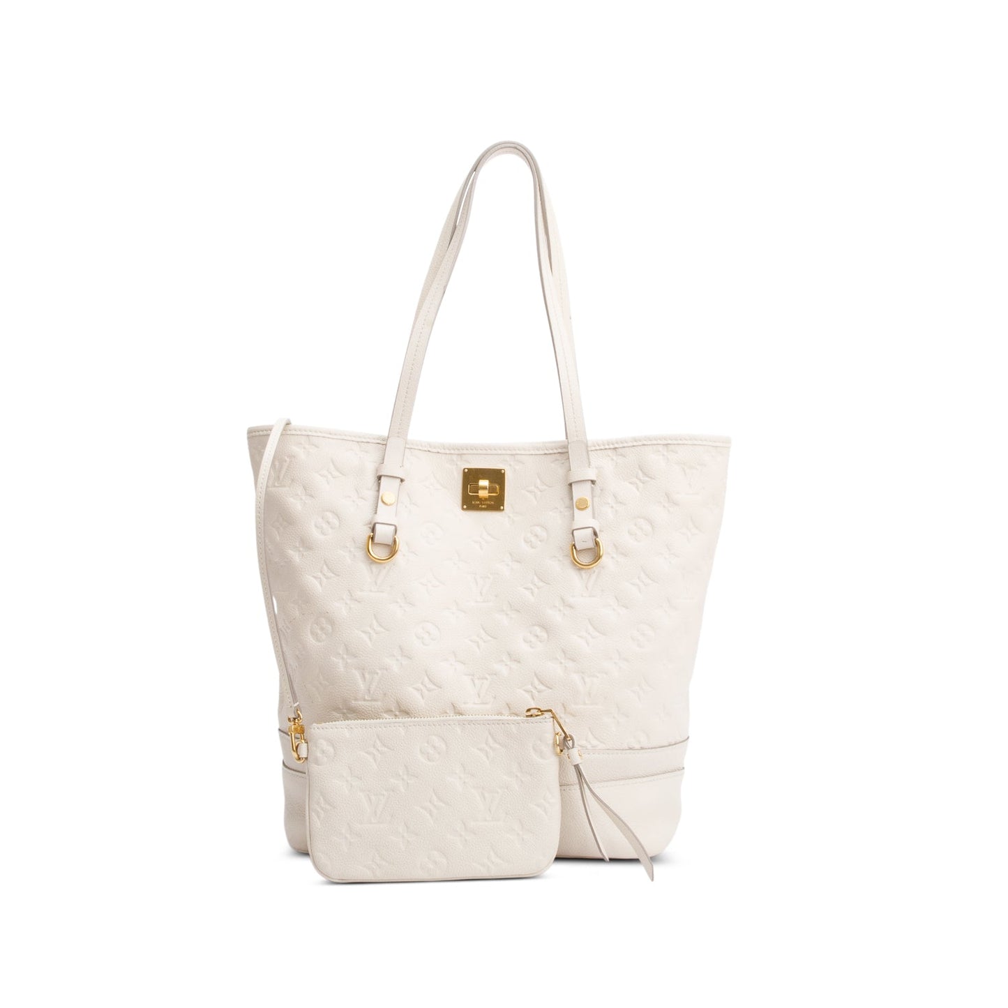 Louis Vuitton White Empreinte Leather Citadine PM