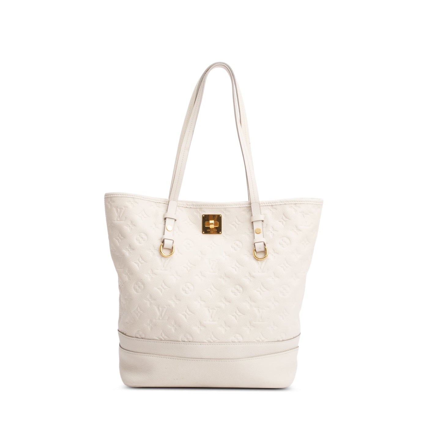 Louis Vuitton White Empreinte Leather Citadine PM