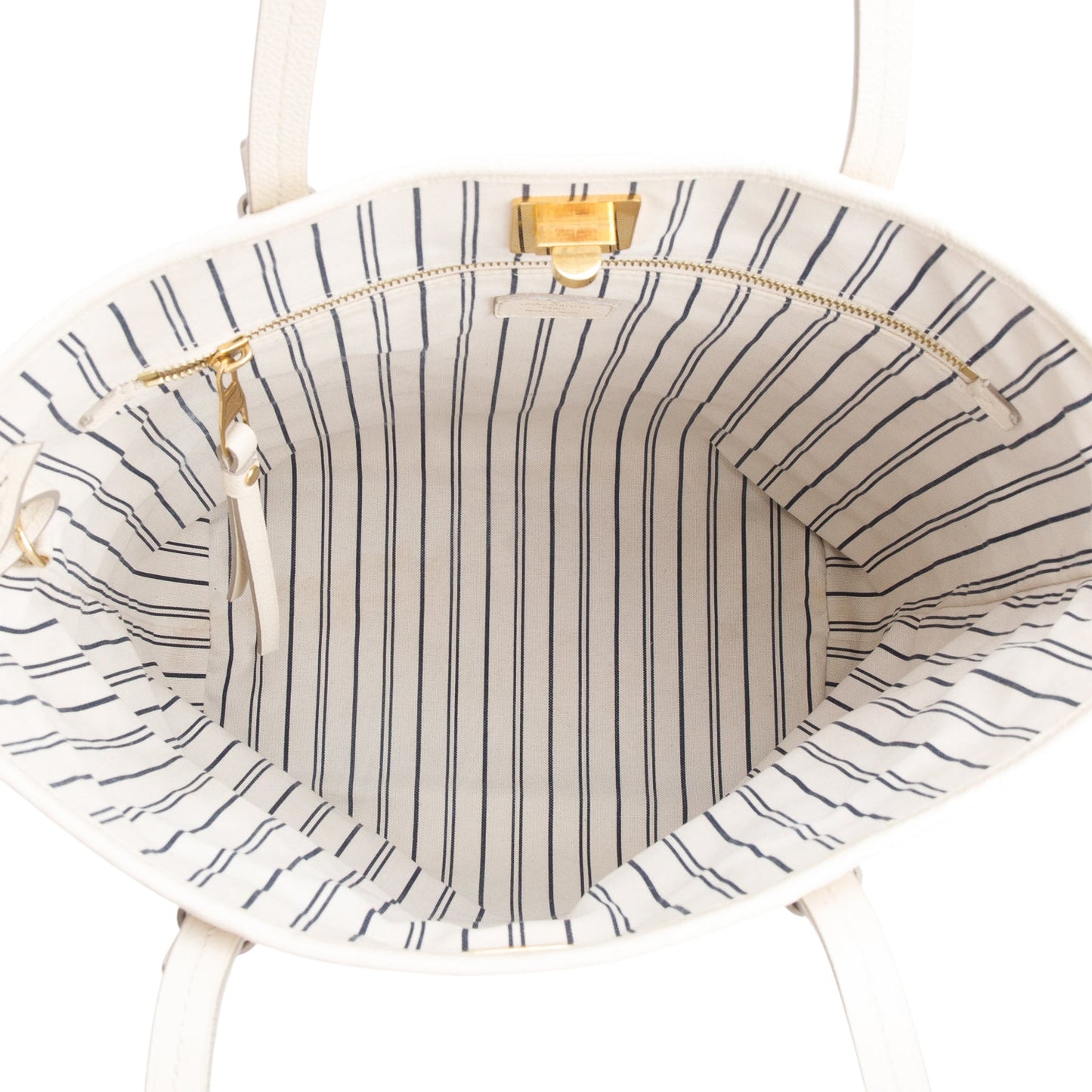 Louis Vuitton White Empreinte Leather Citadine PM