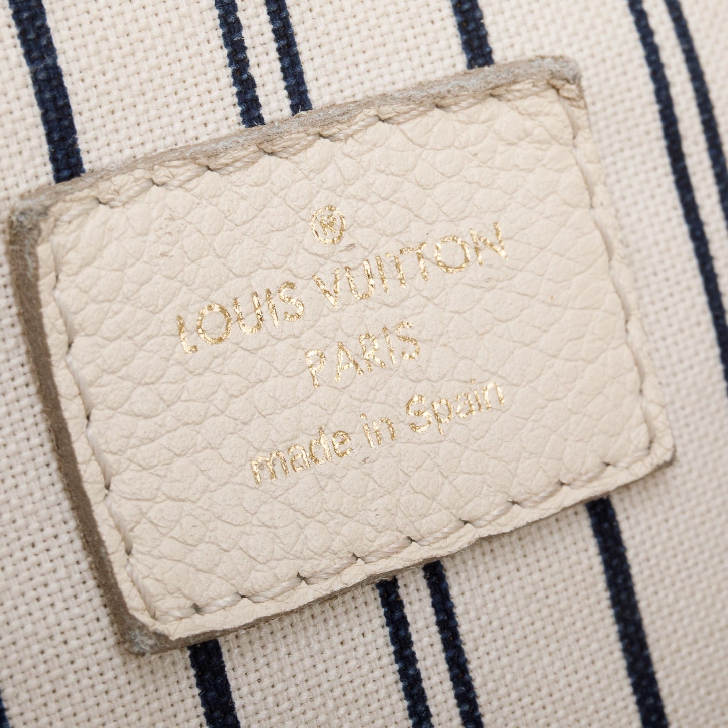 Louis Vuitton White Empreinte Leather Citadine PM