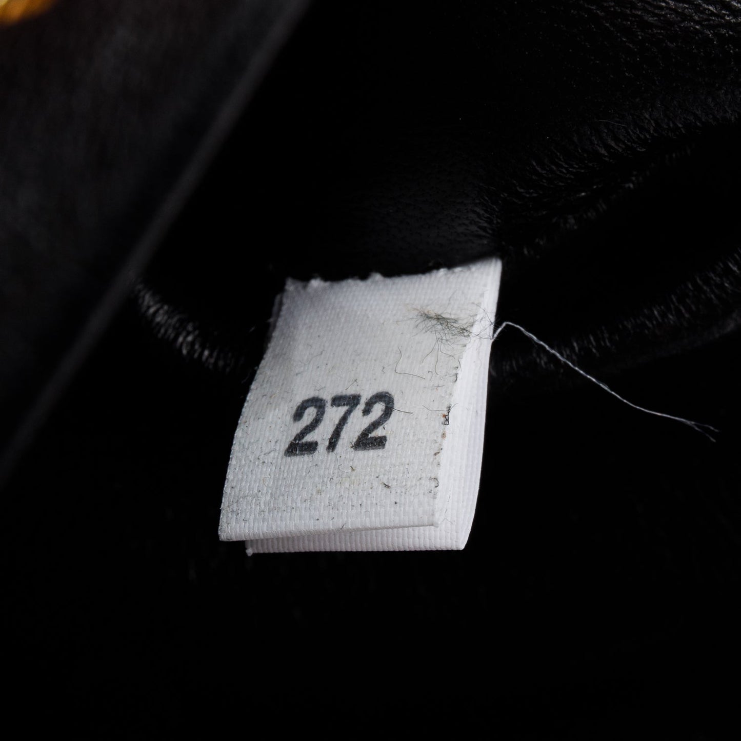 Prada Black Soft Calf Leather Small Arque Shoulder Bag