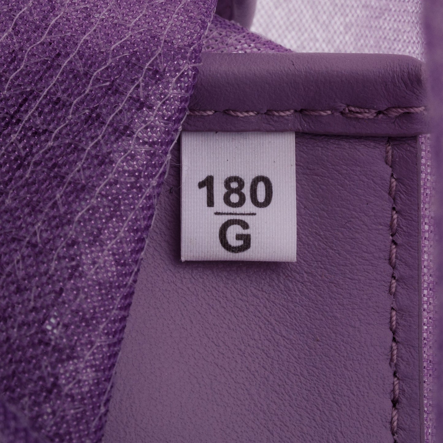Prada Purple Sequin Mesh Small Tote Bag