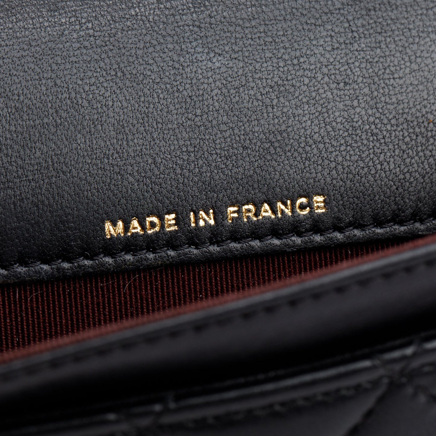 Chanel Black Quilted Lambskin Leather Classic Flap Card Holder