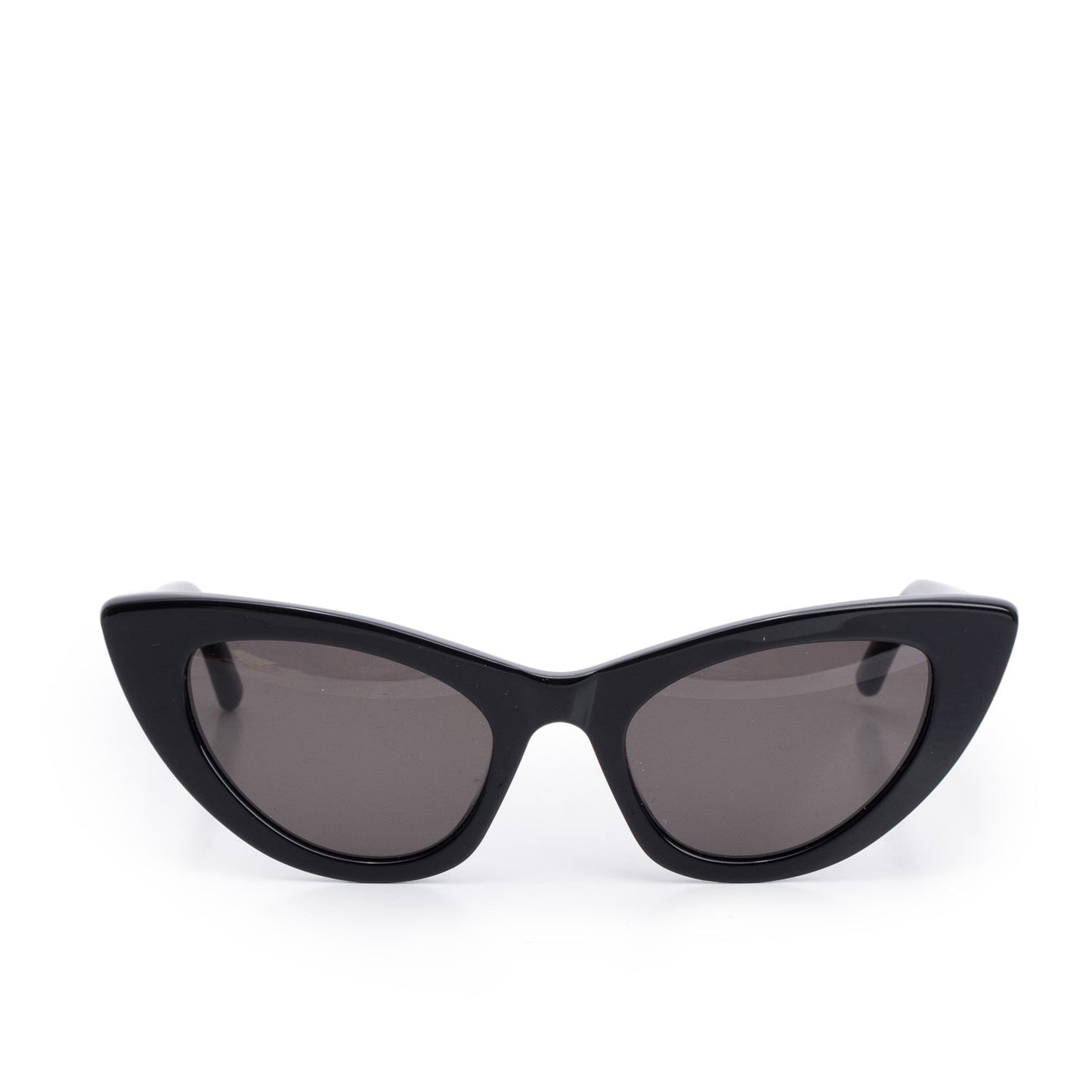Saint Laurent SL 213 Lily Black Acetate Cat Eye Sunglasses
