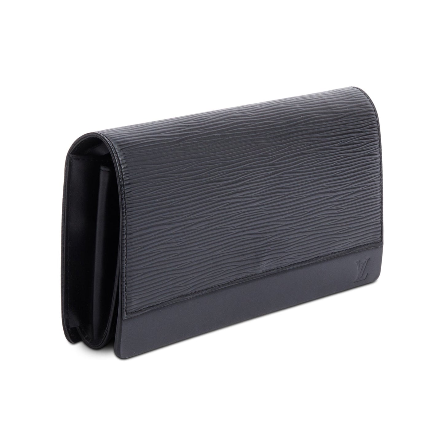 Louis Vuitton Vintage Black Epi Leather Honfleur