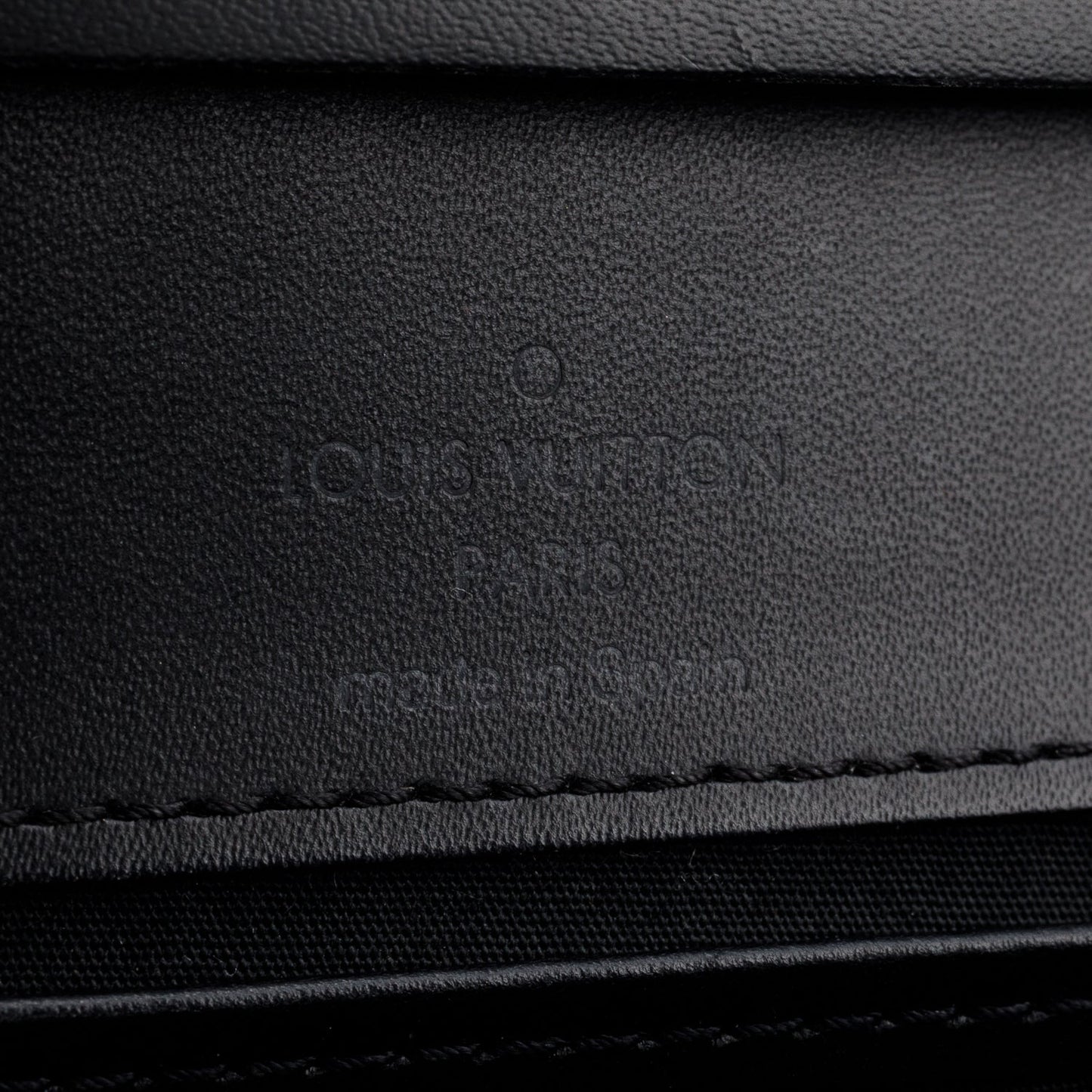Louis Vuitton Vintage Black Epi Leather Honfleur