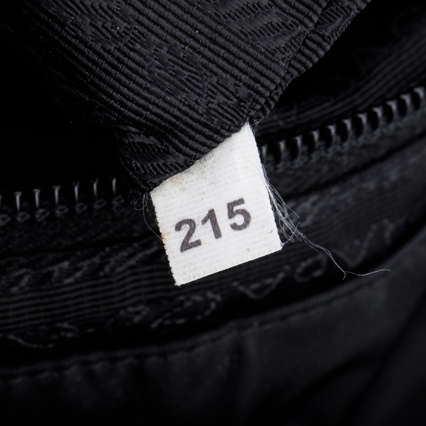 Prada Black Tessuto Nylon & Saffiano Leather Vela Small Backpack