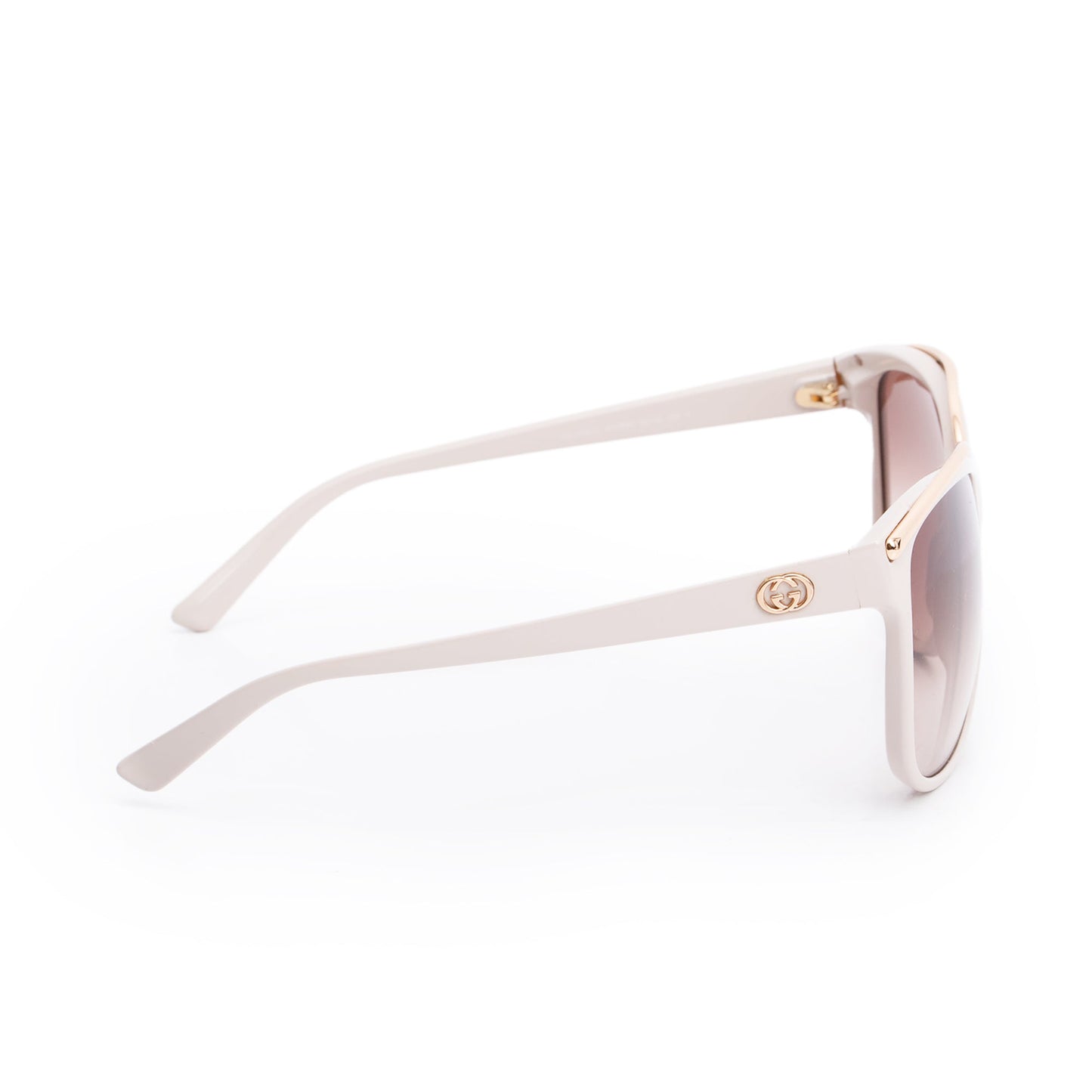 Gucci GG13155/S Pink Acetate Interlocking G Accent Oversize Square Sunglasses