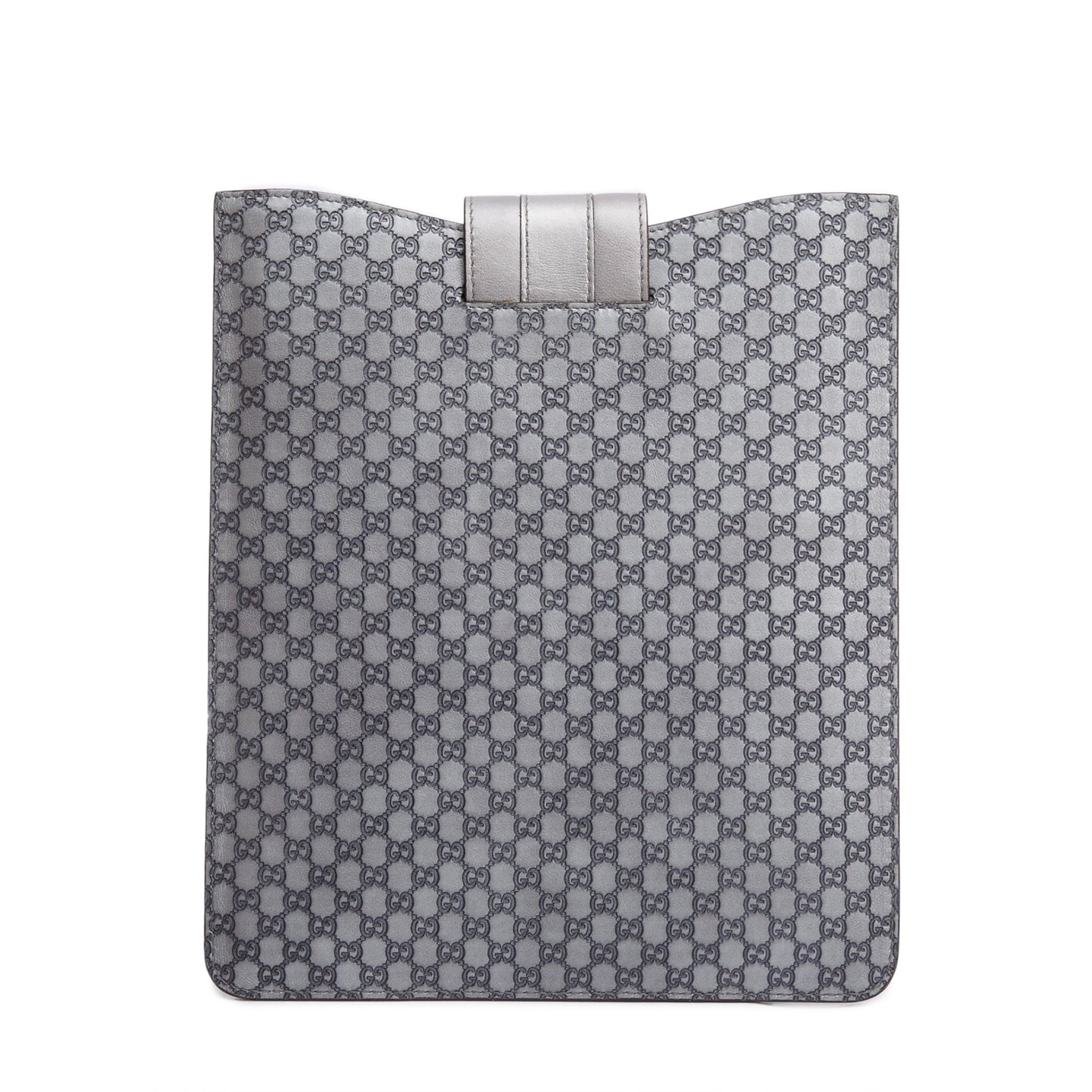 Gucci Grey Microguccissima Leather Ipad Case