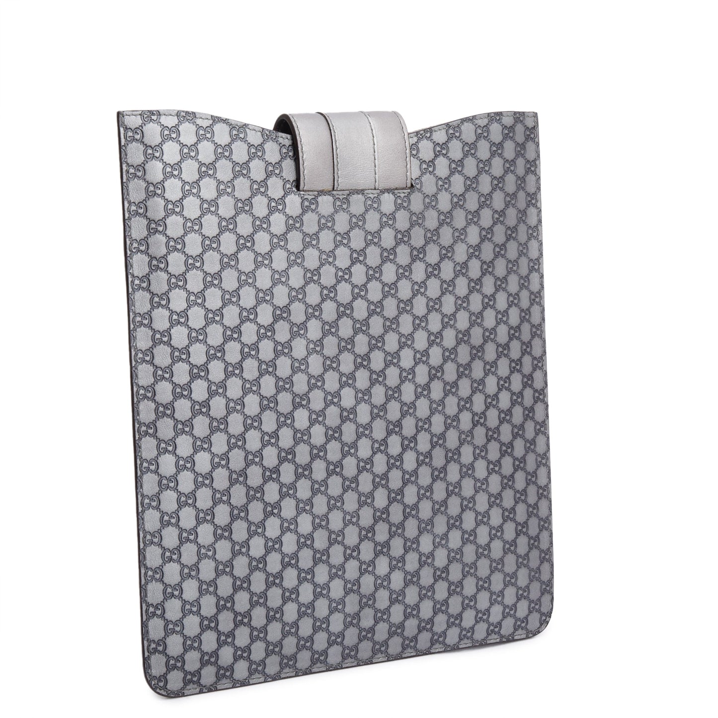 Gucci Grey Microguccissima Leather Ipad Case