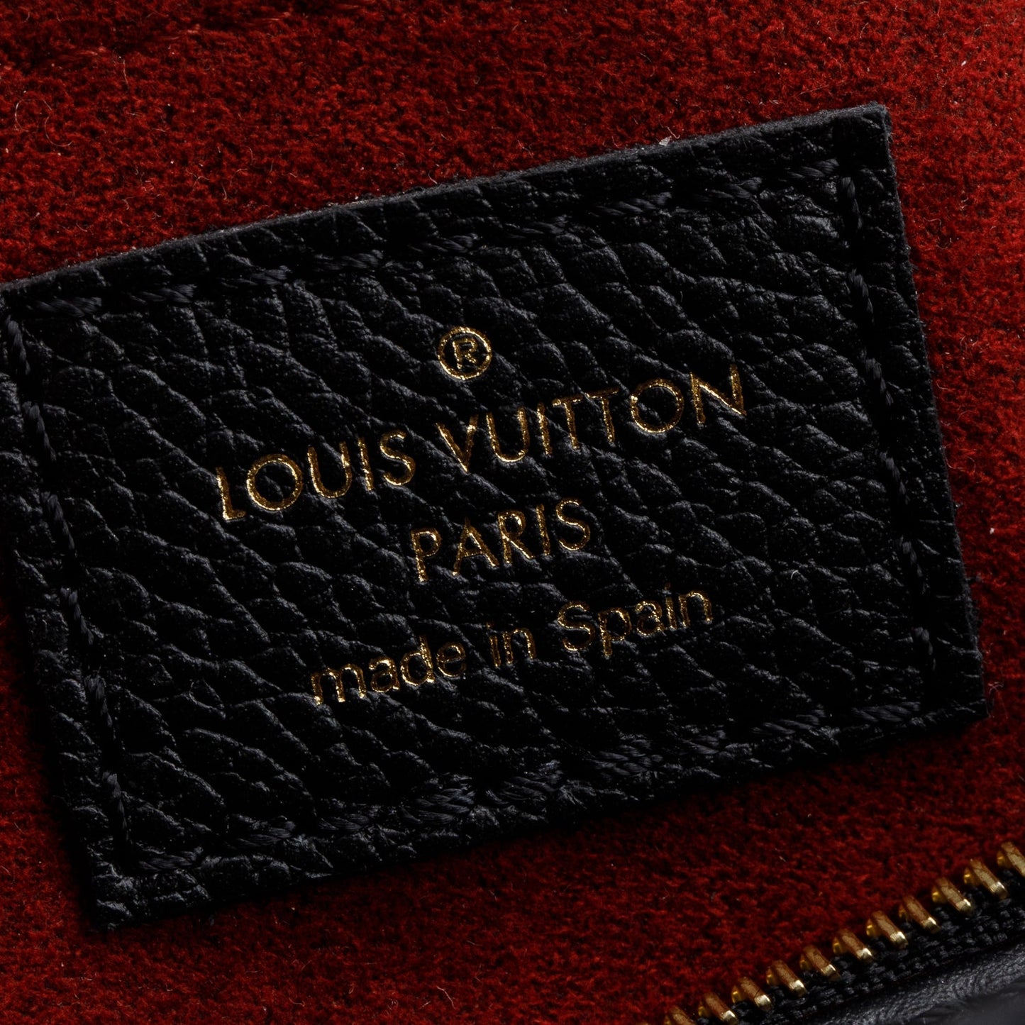 Louis Vuitton 2024 Black Monogram Bicolor Empreinte Leather Pochette Accessoires
