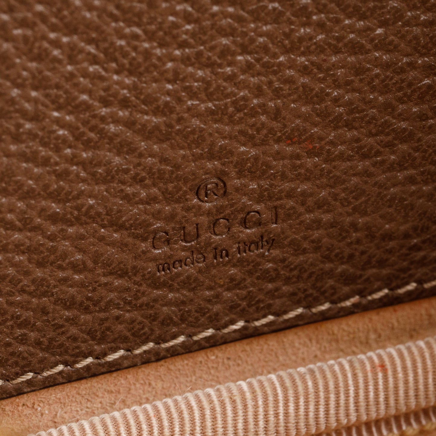 Gucci Beige GG Supreme Ophidia Mini
