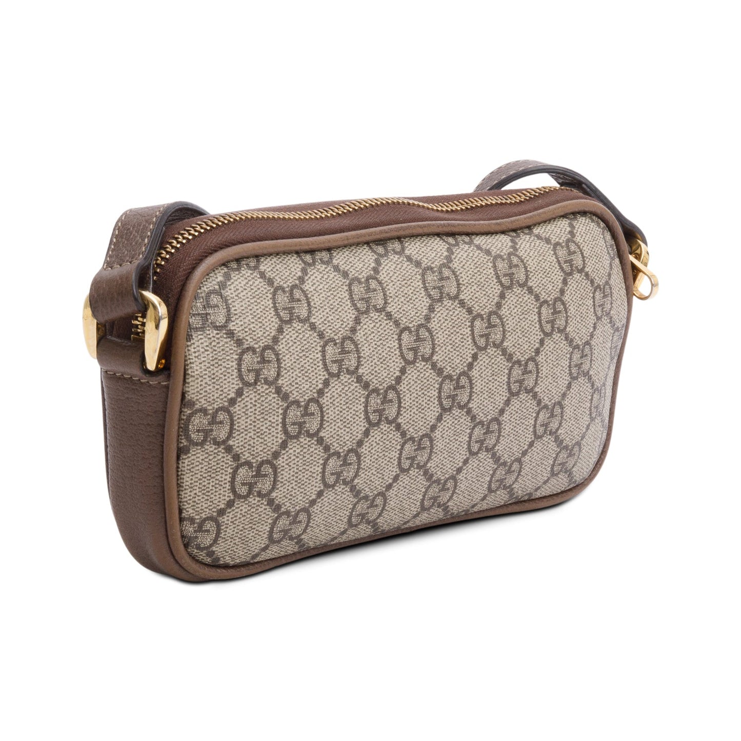 Gucci Beige GG Supreme Ophidia Mini
